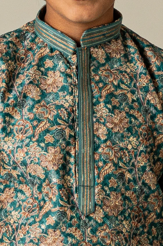 MLS KIDS PRINTED KURTA PAJAMA