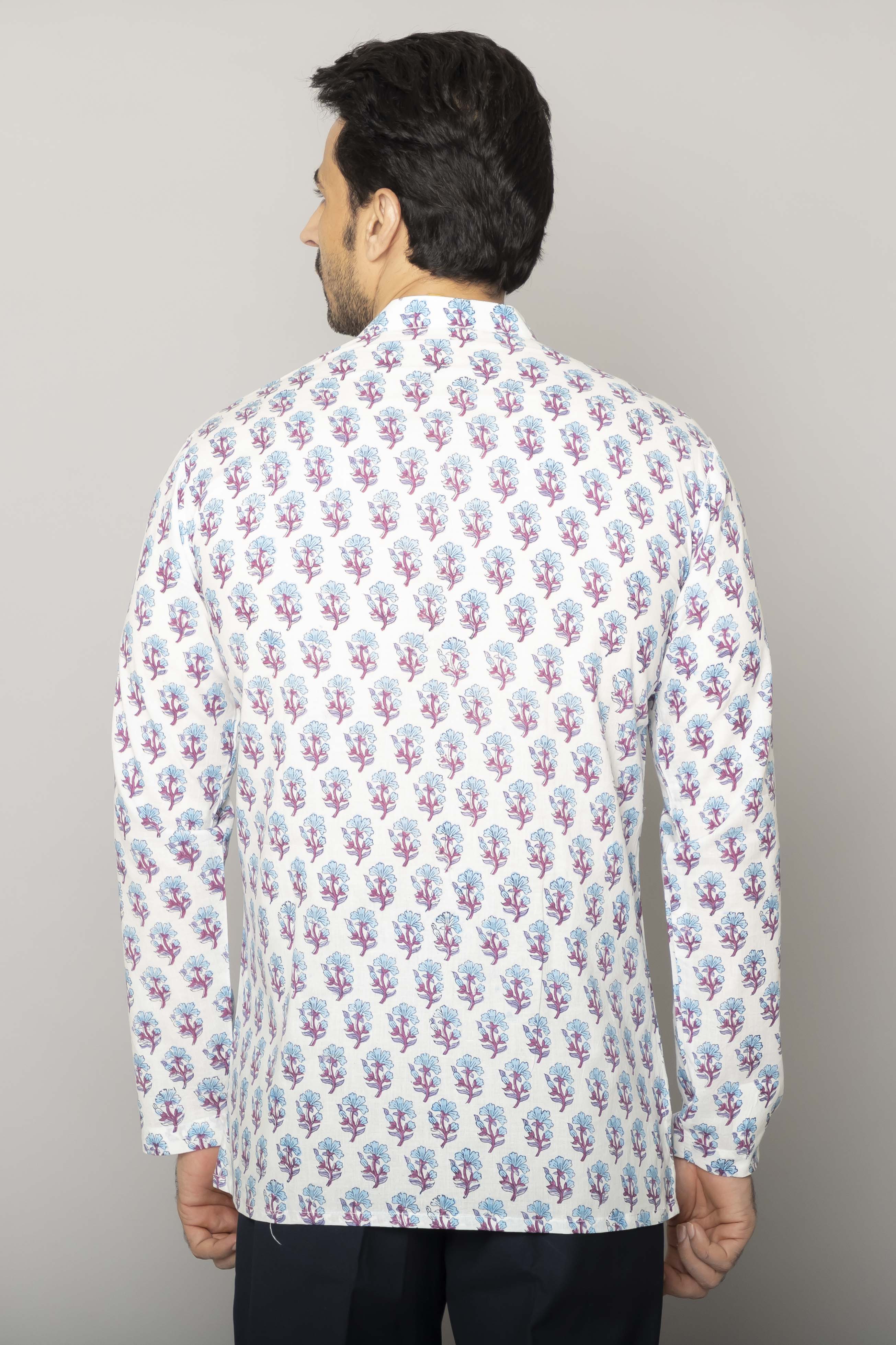 MLS SHORT KURTA FULL SLEEVES