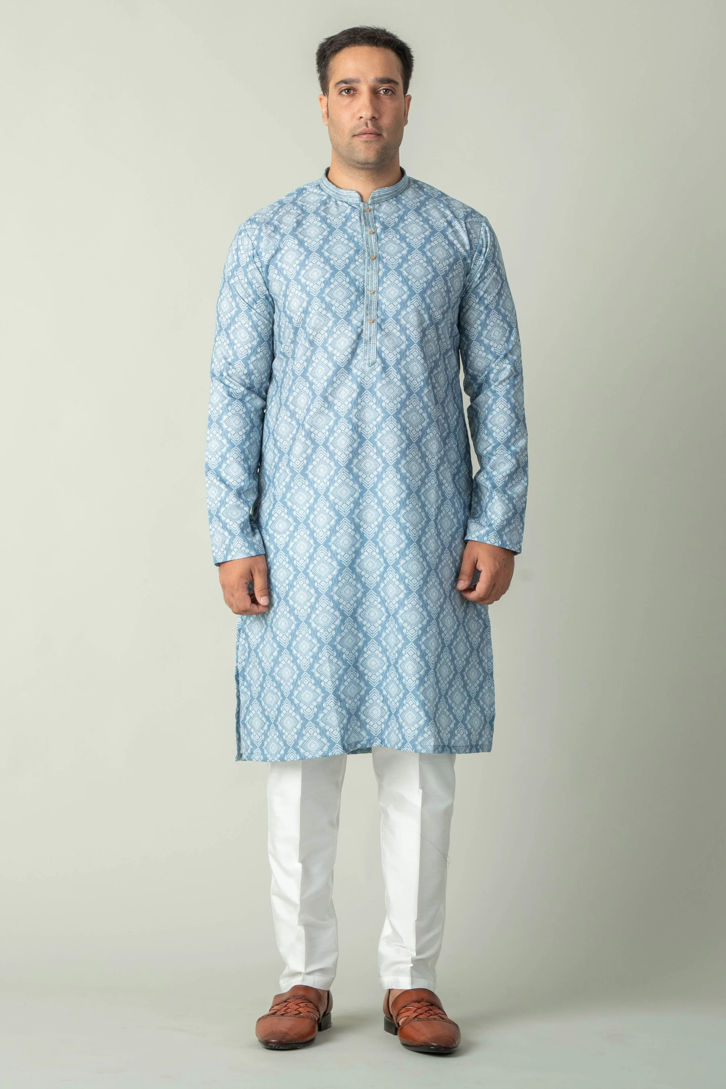 MLS PRINTED KURTA PAJAMA