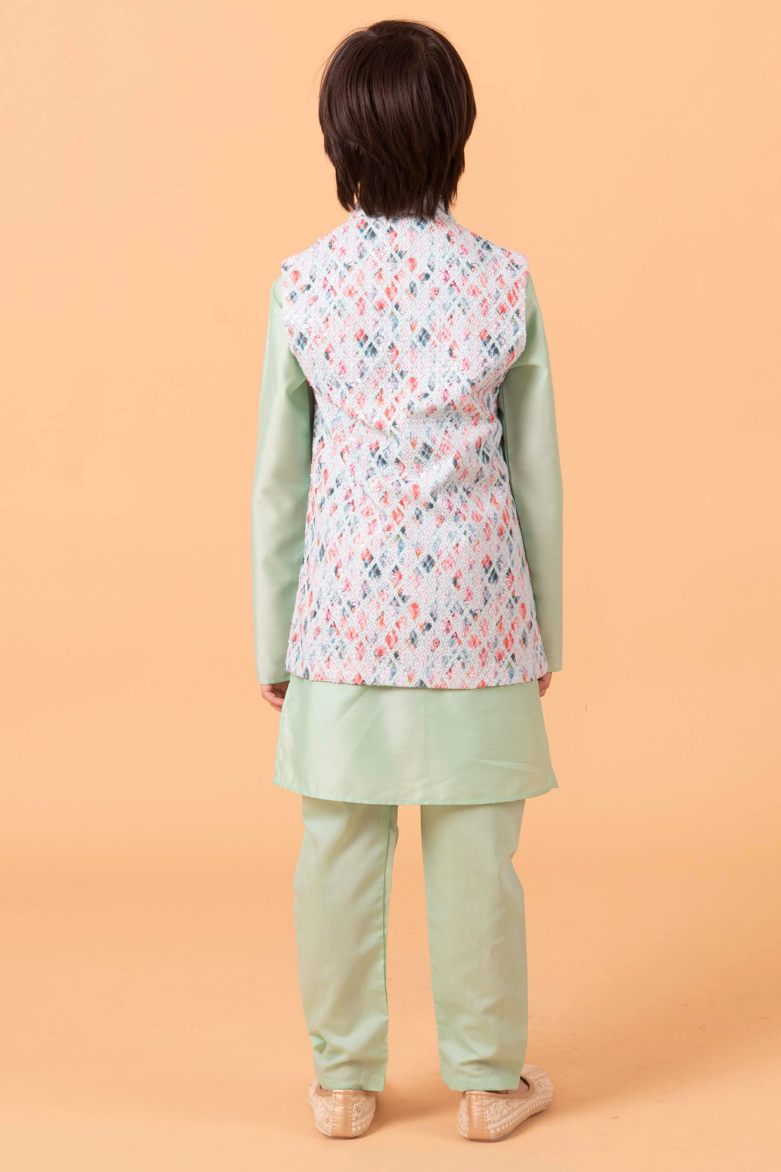 MLS KIDS KURTA JACKET SET