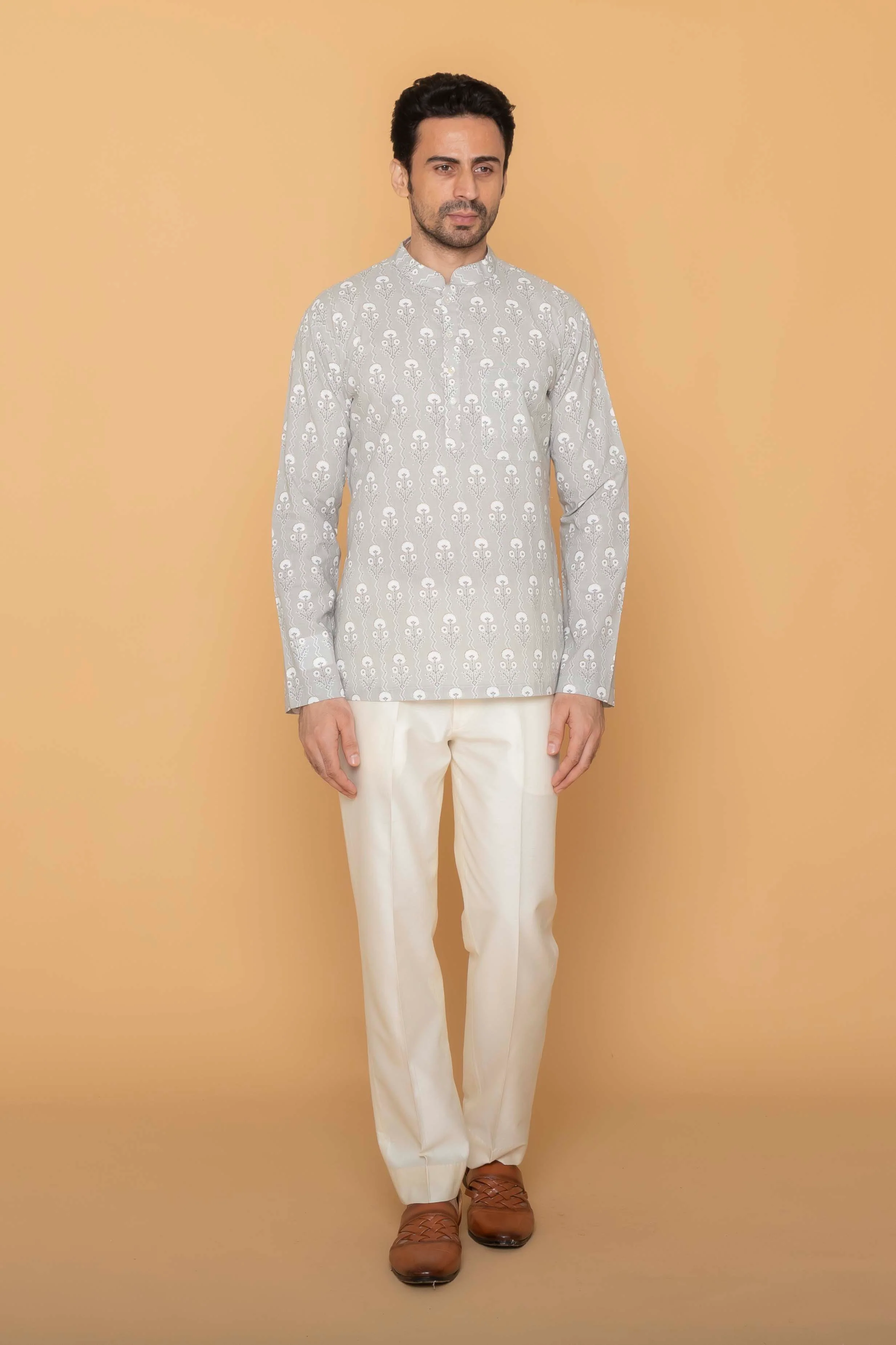 MLS SHORT KURTA FULL SLEEVES
