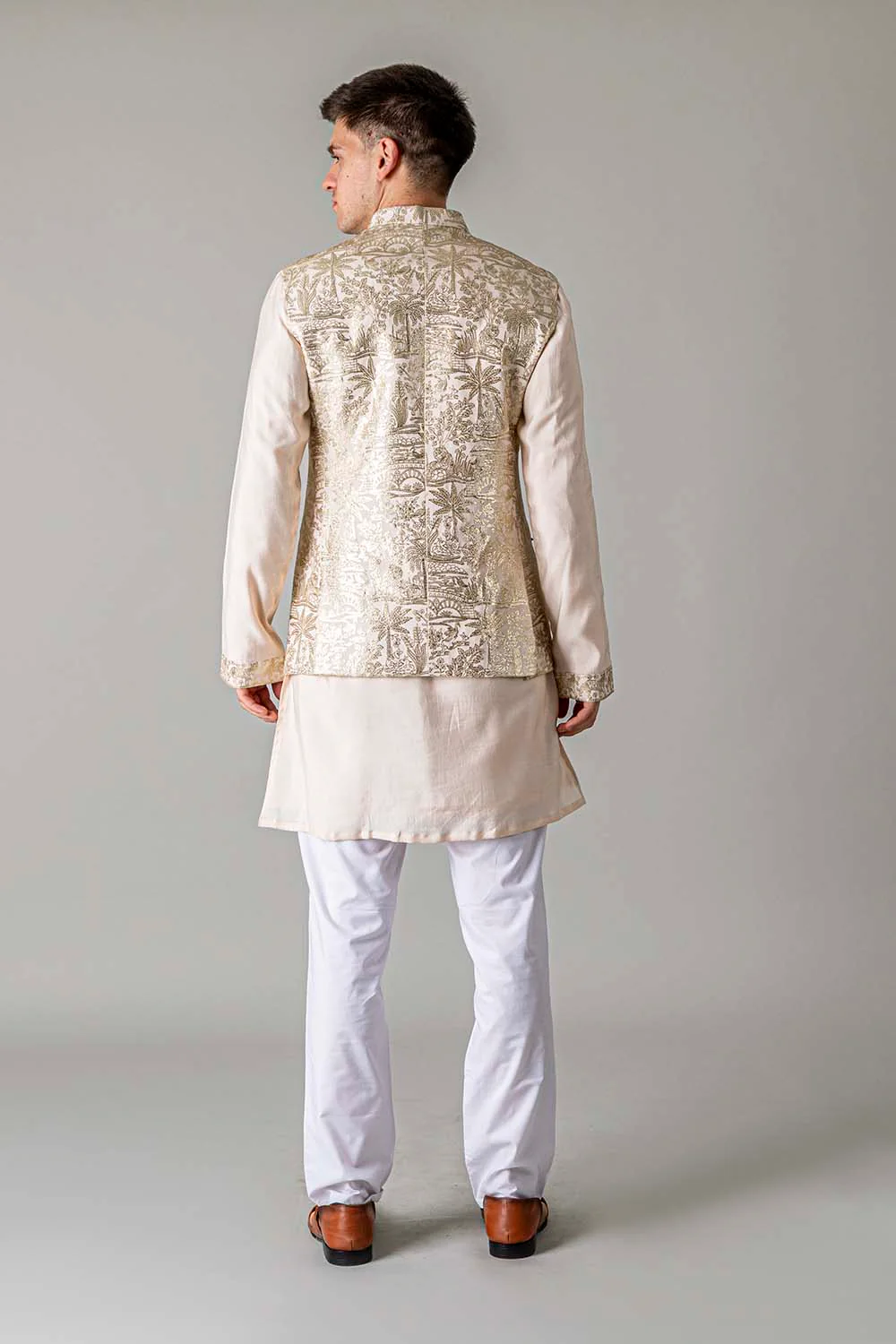 MLS KURTA JAWAHAR SET