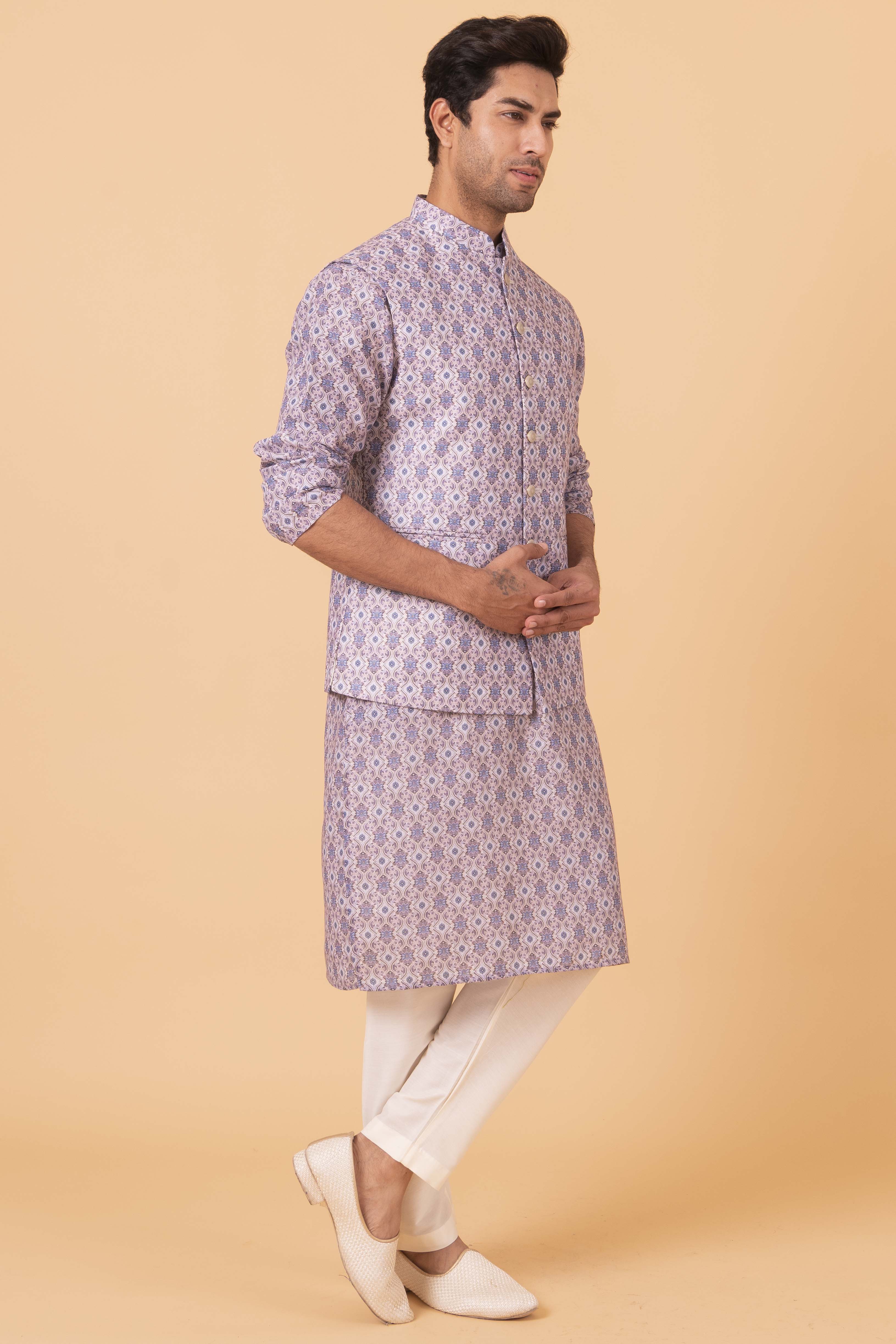MLS KURTA JAWAHAR SET