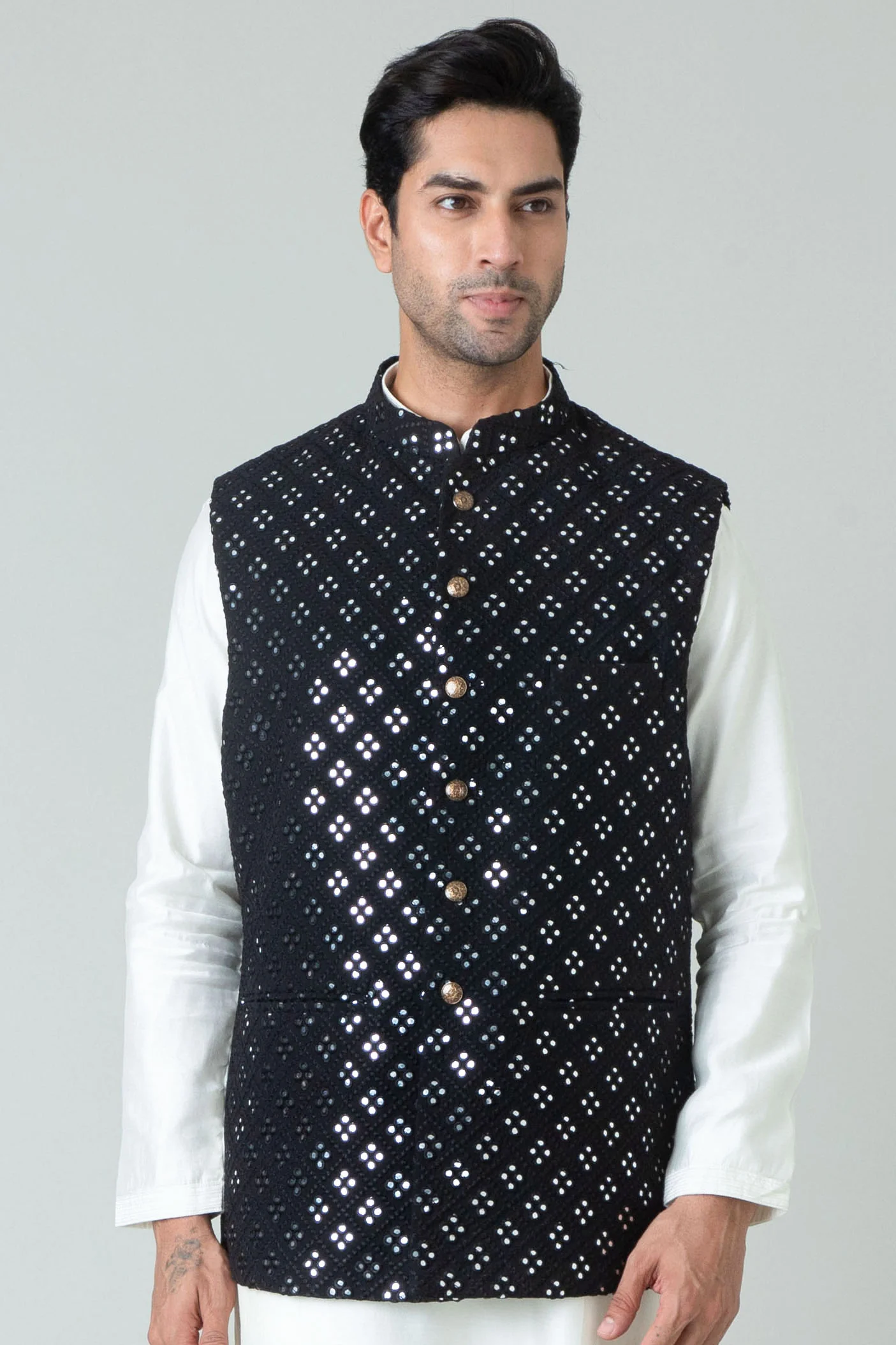 MLS EMBROIDERED JAWAHAR JACKET