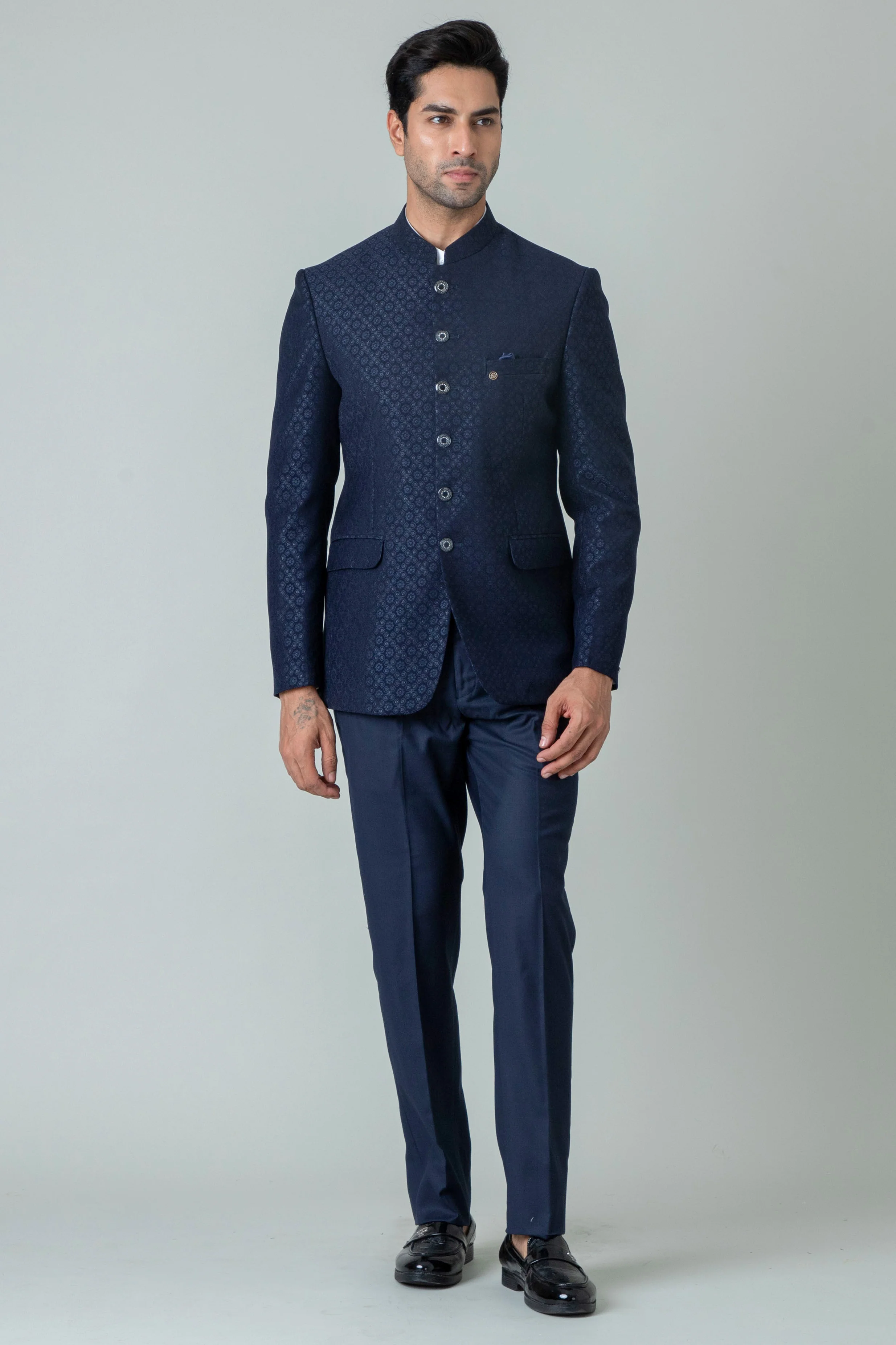 MLS PRINTED JODHPURI SUIT