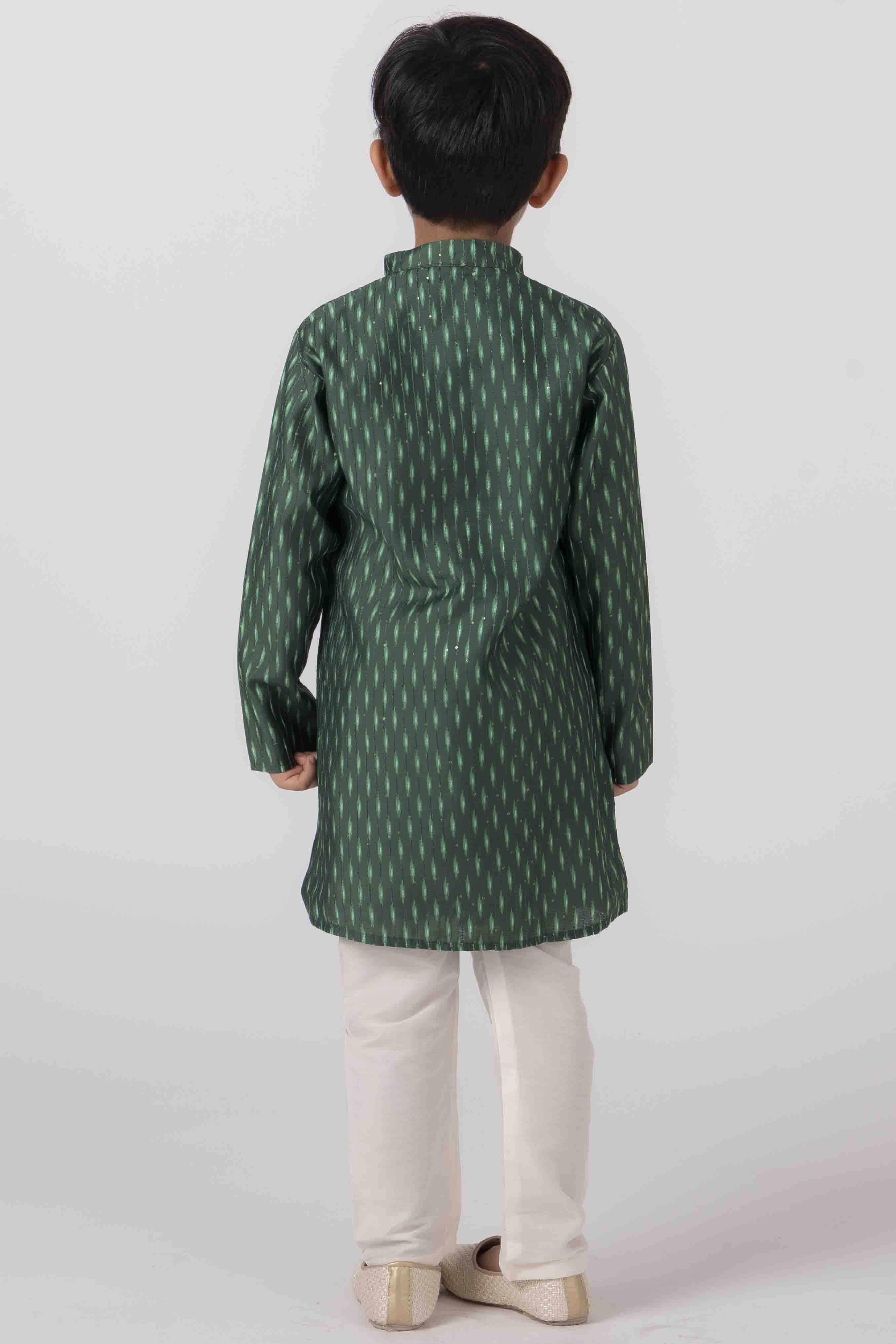 MLS KIDS PRINTED KURTA PAJAMA