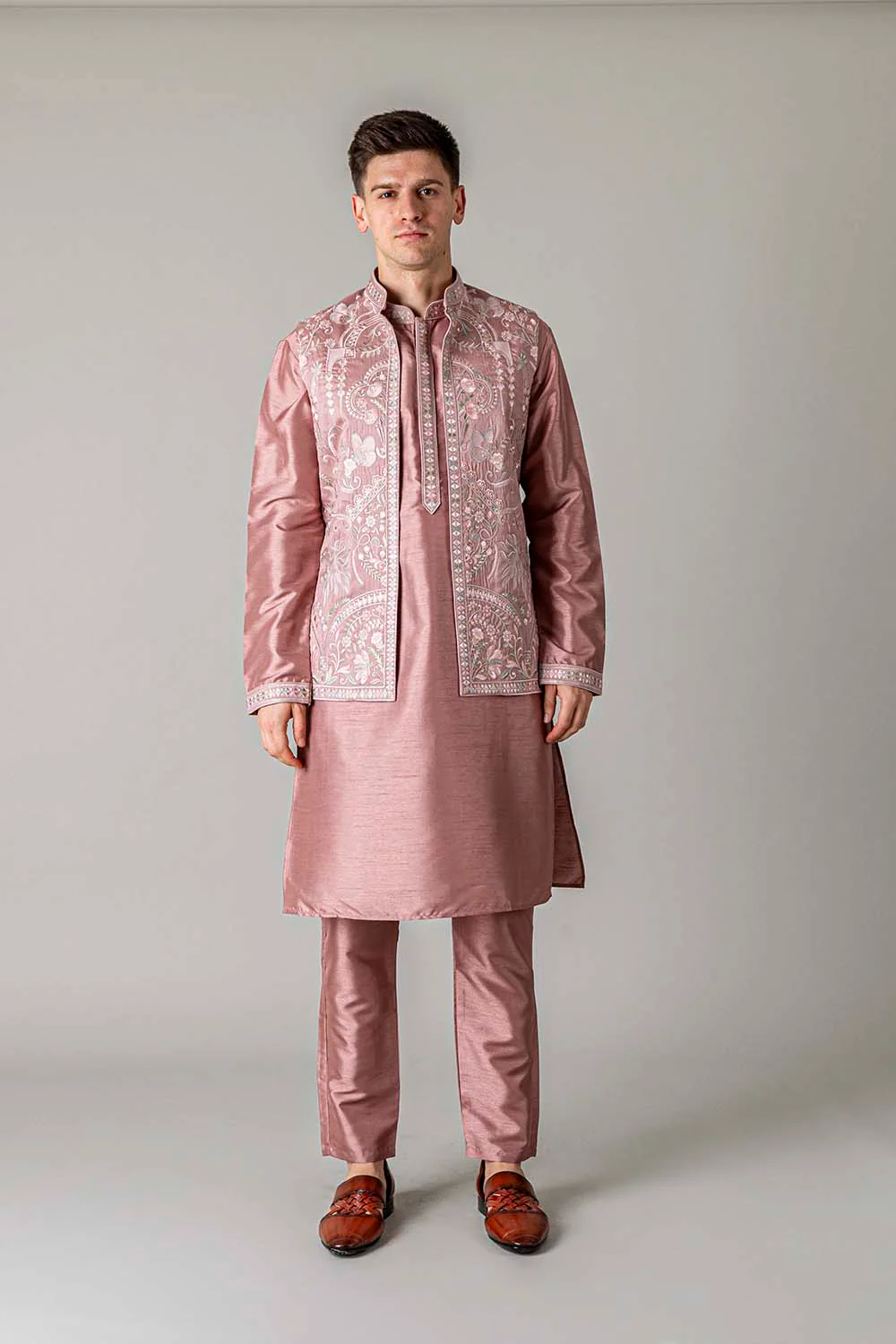 MLS KURTA JAWAHAR SET