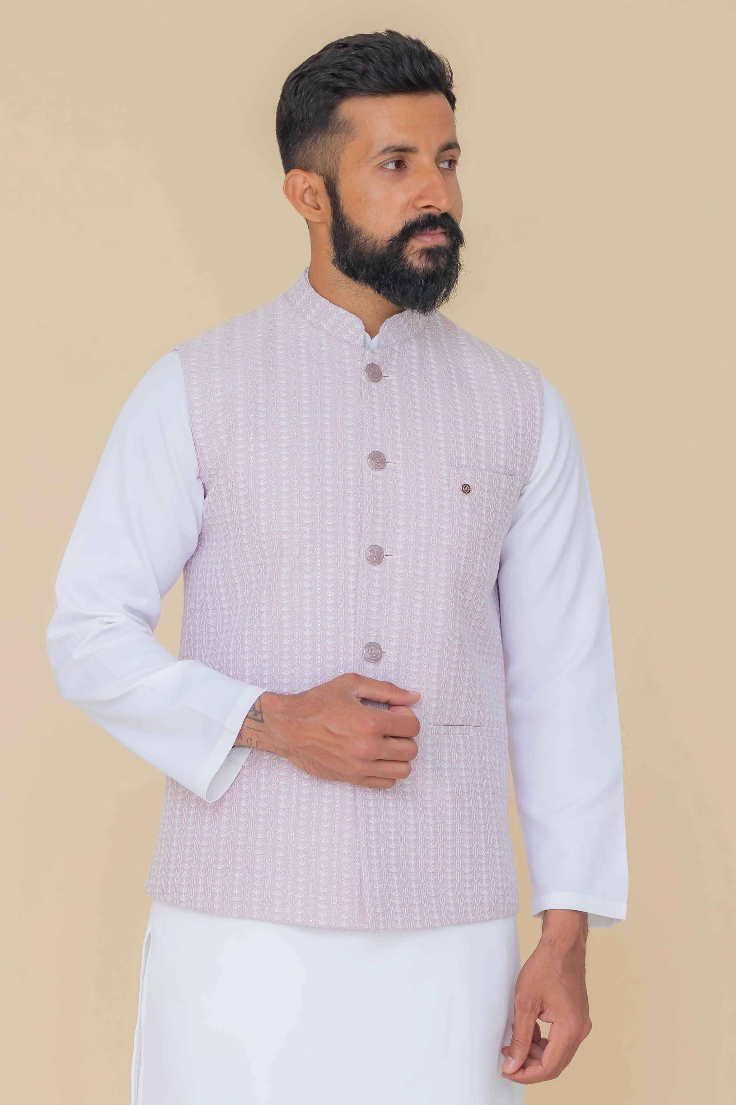 MLS EMBROIDERED JAWAHAR JACKET