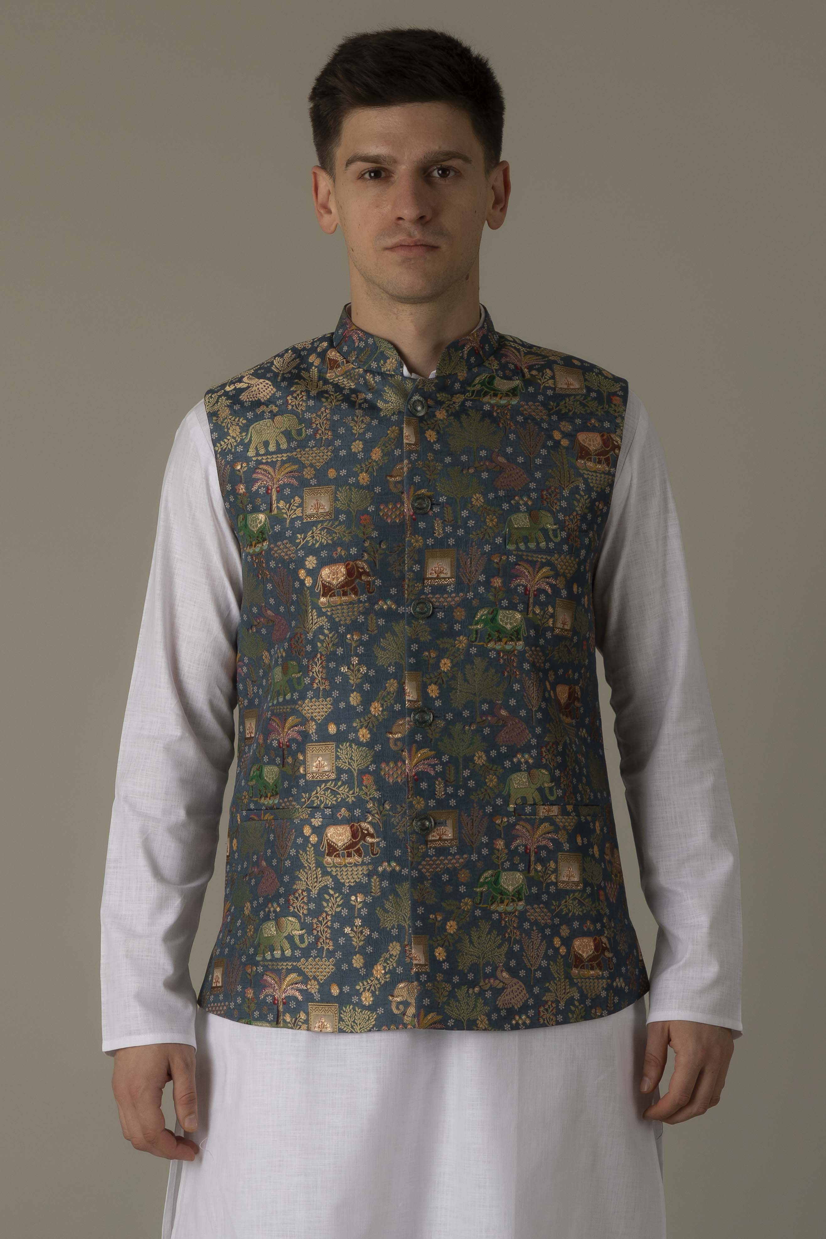 MLS PRINTED JAWAHAR JACKET
