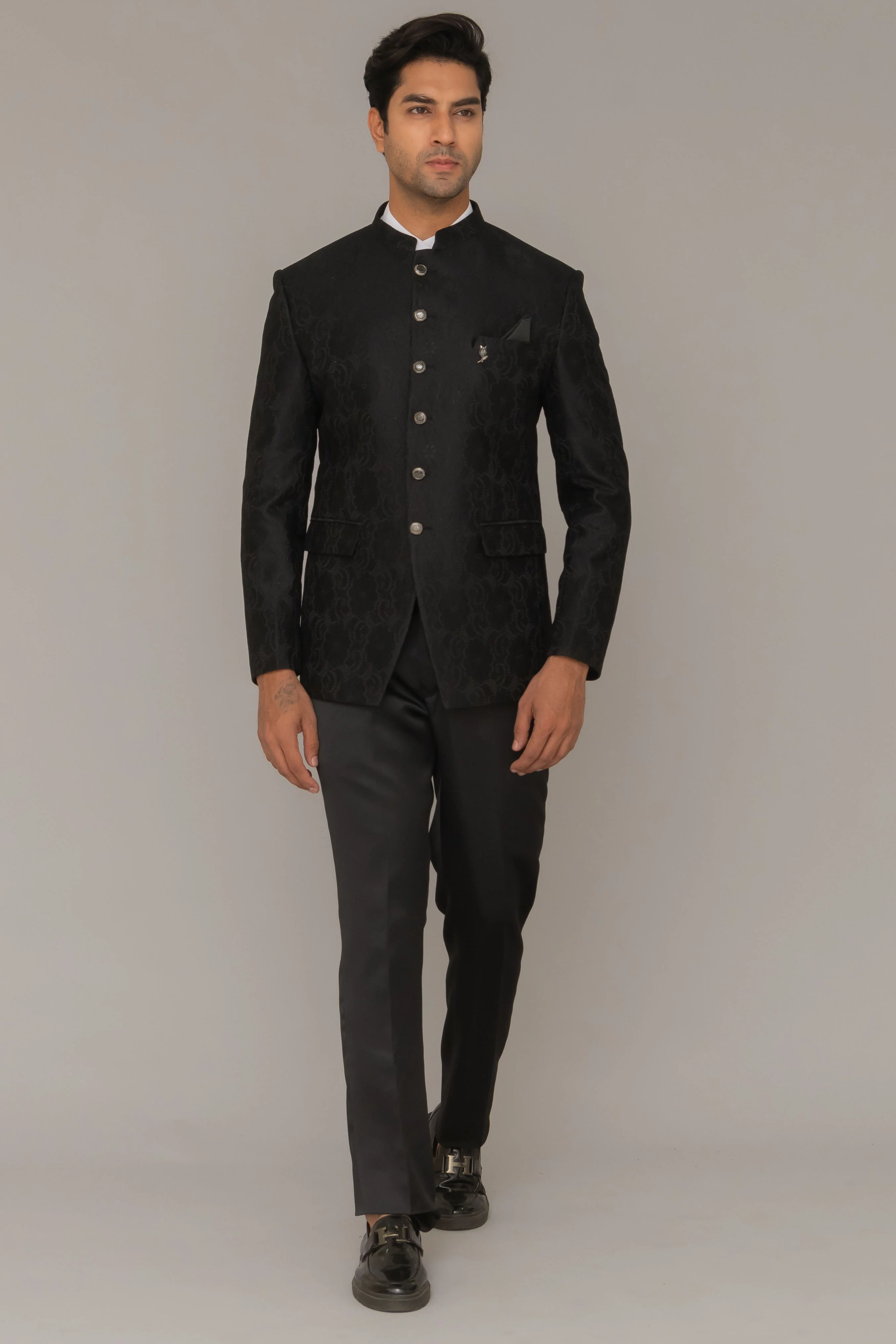 MLS PRINTED JODHPURI SUIT