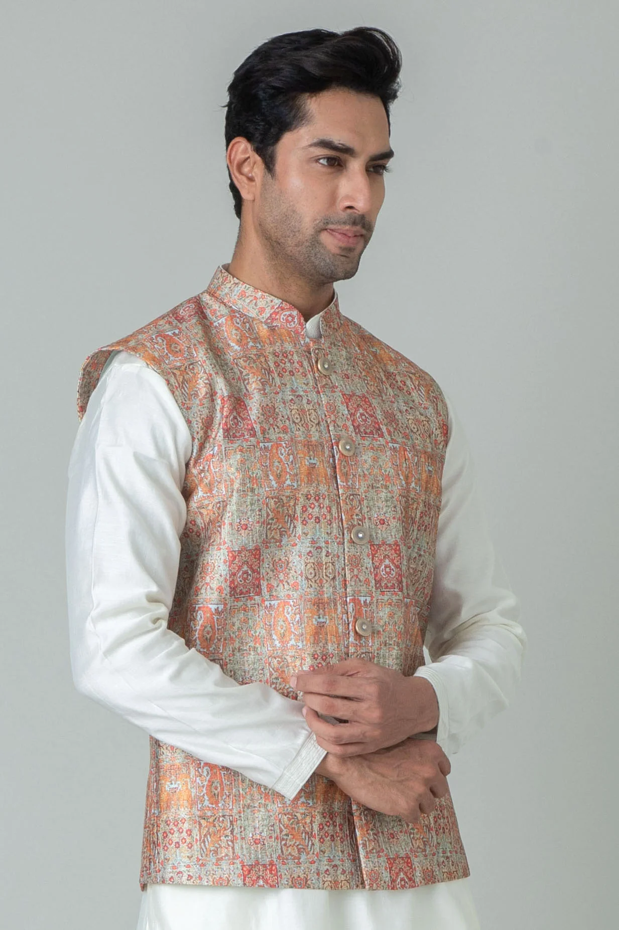 MLS PRINTED JAWAHAR JACKET