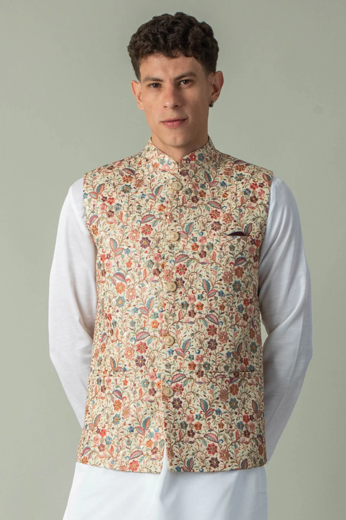 MLS EMBROIDERED JAWAHAR JACKET