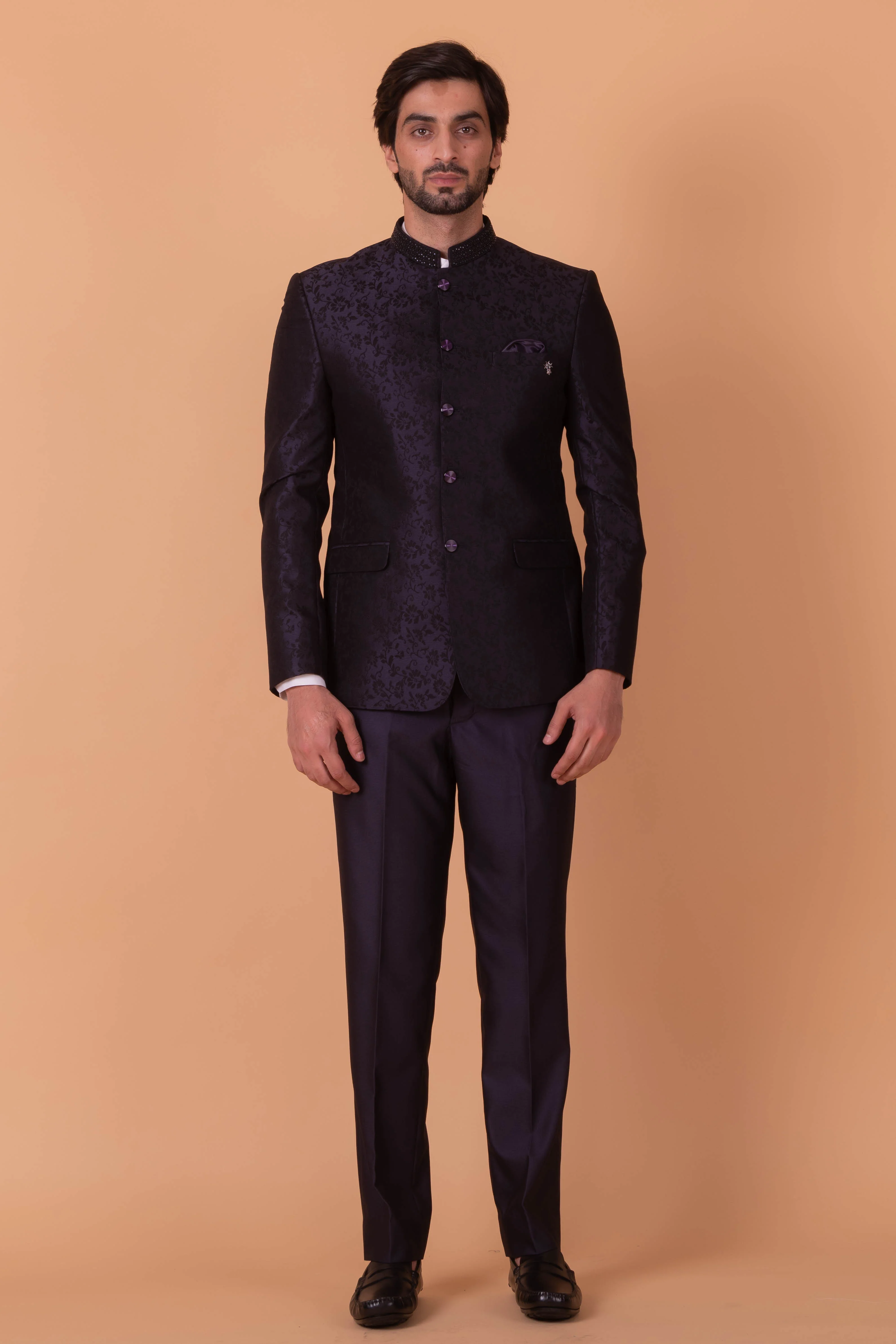 MLS PRINTED JODHPURI SUIT