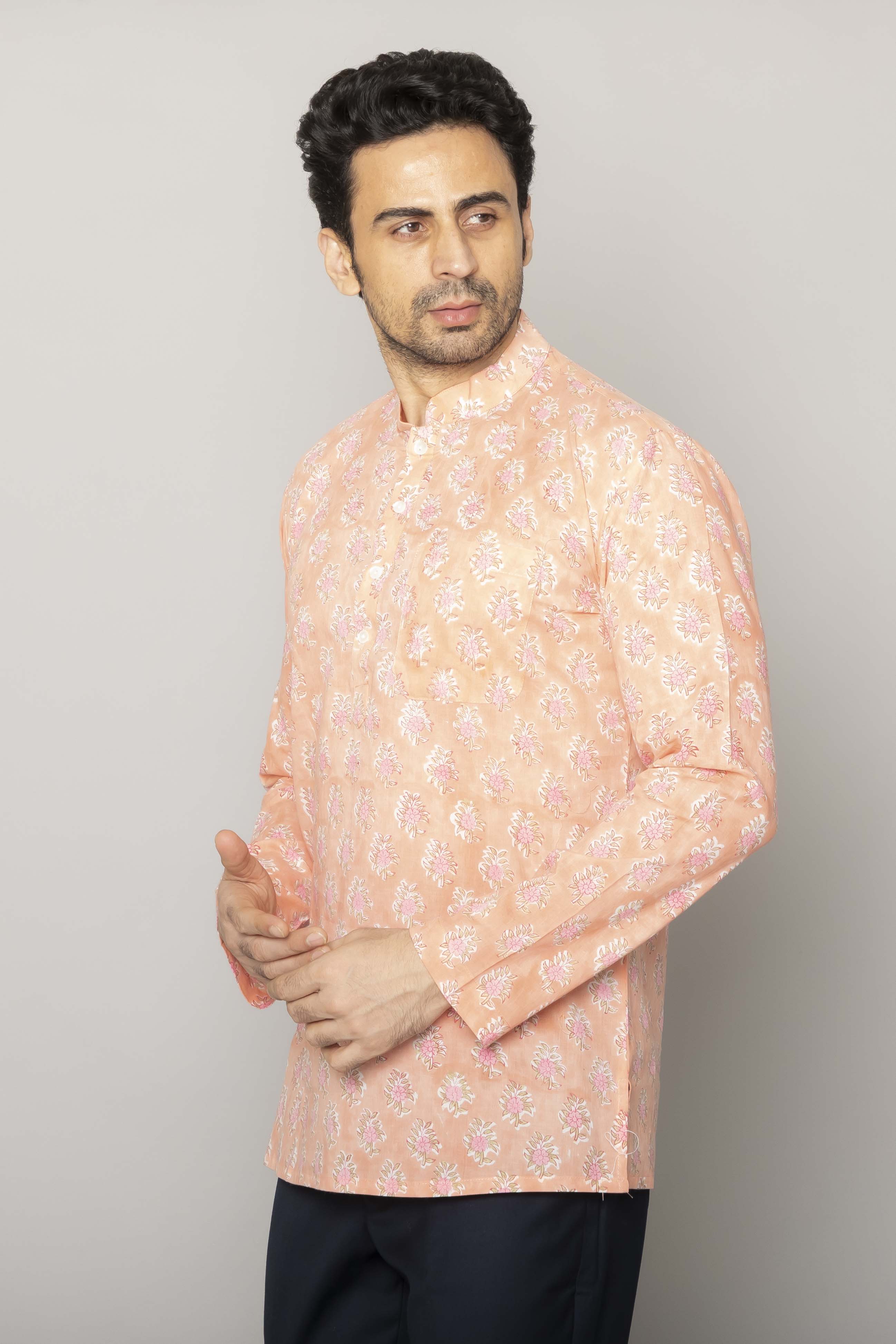 MLS SHORT KURTA FULL SLEEVES