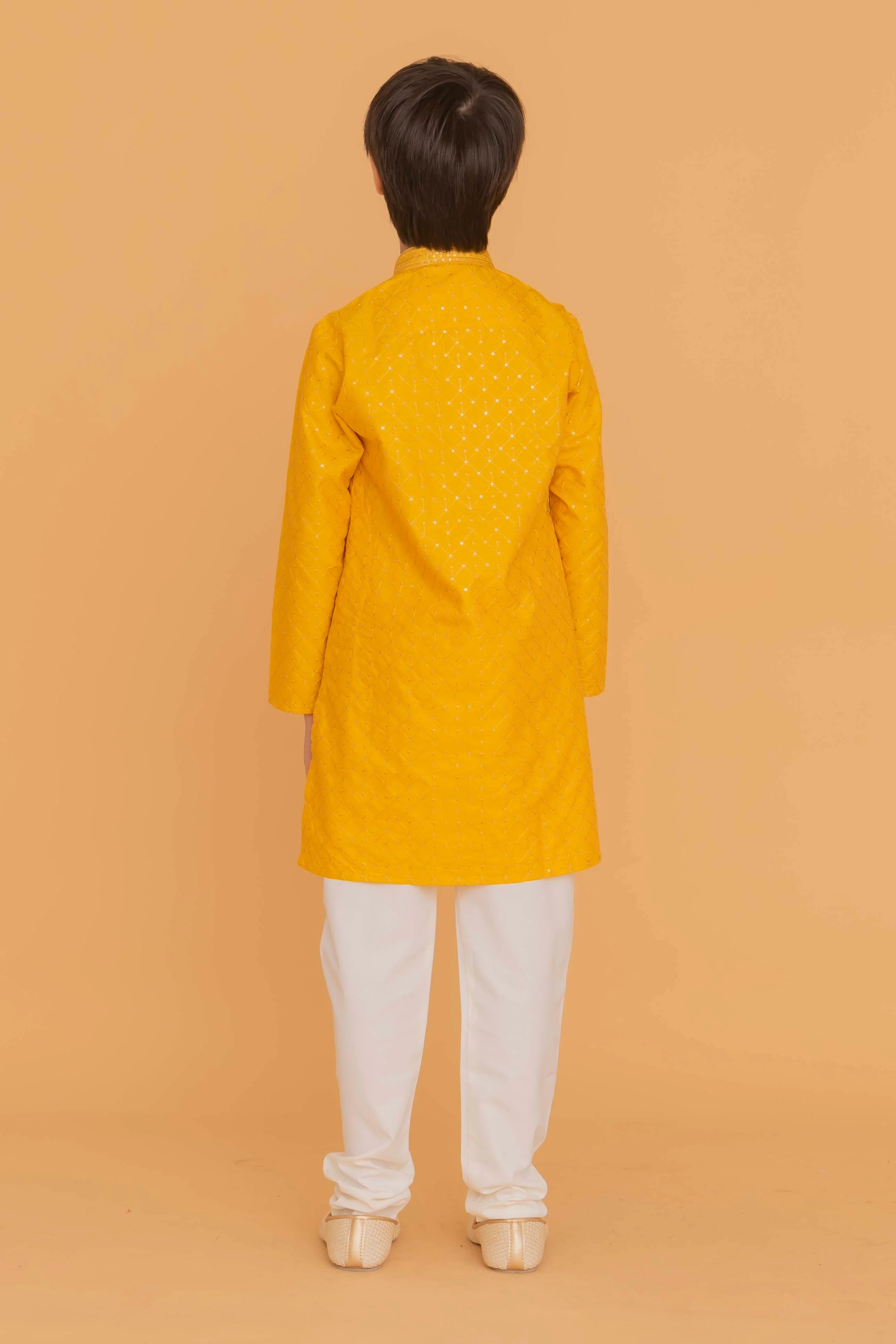 MLS KIDS EMBROIDERED KURTA PAJAMA