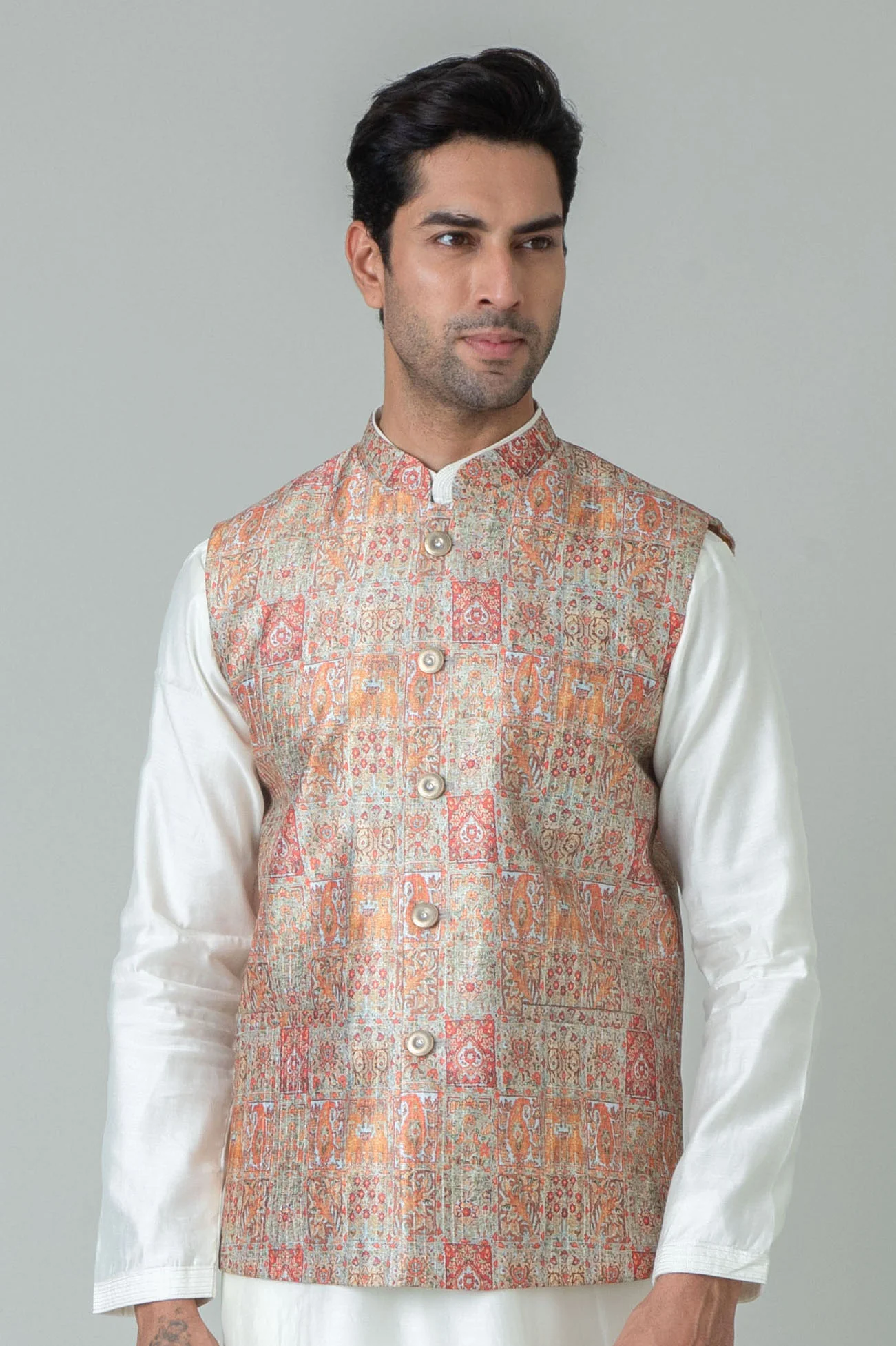 MLS PRINTED JAWAHAR JACKET