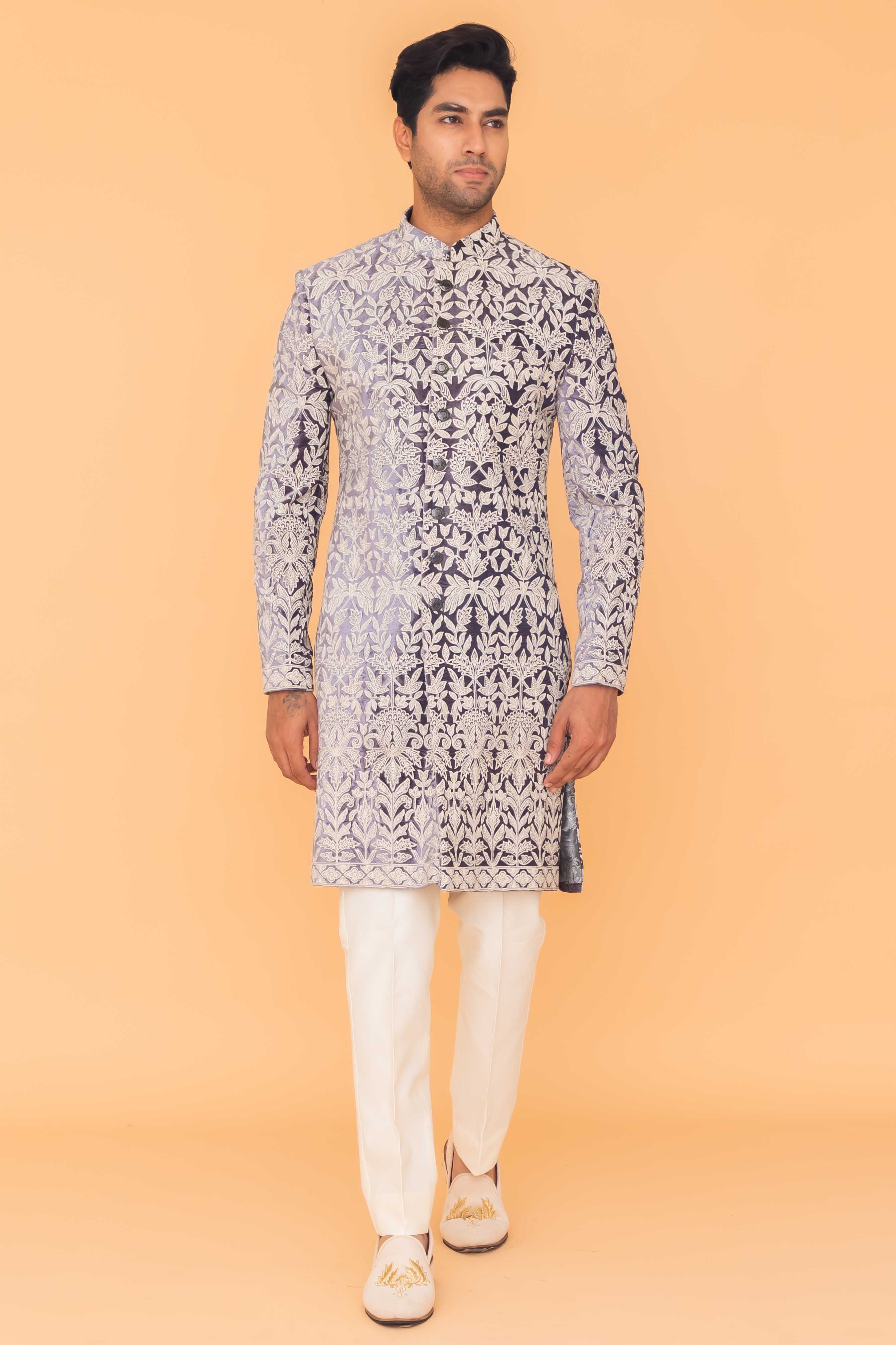 MLS VELVET INDO WESTERN 1PCS