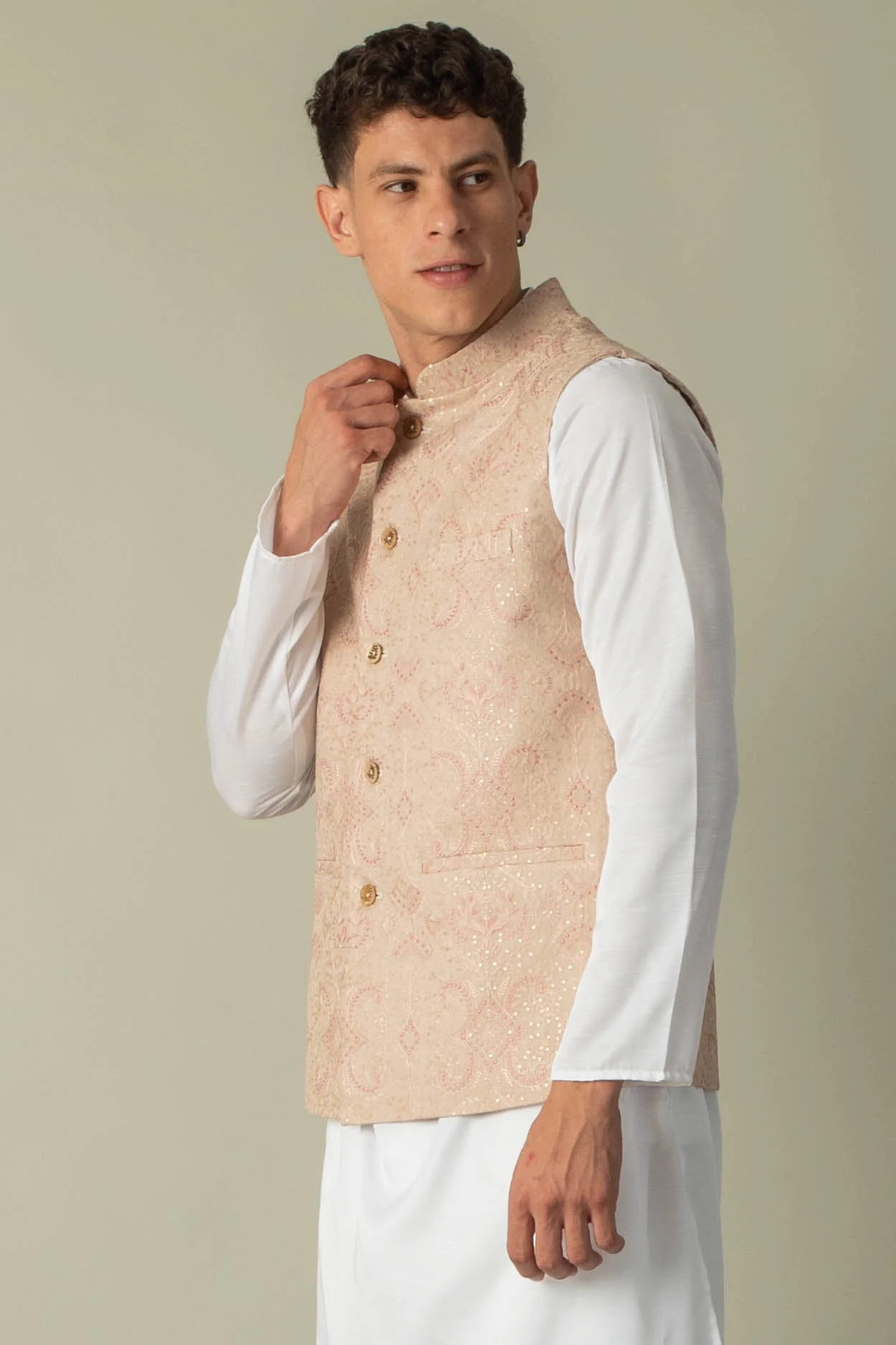 MLS EMBROIDERED JAWAHAR JACKET