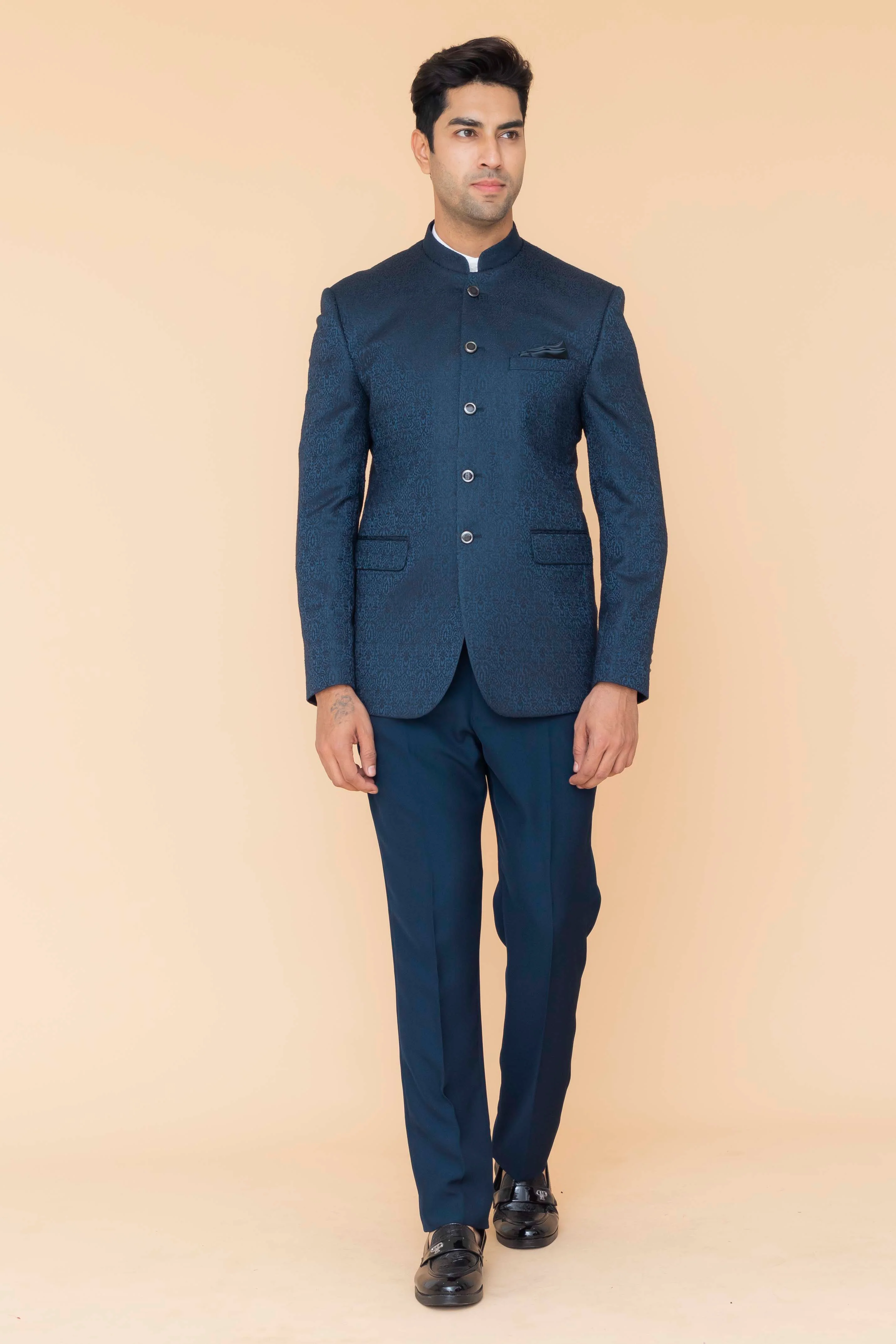 MLS PRINTED JODHPURI SUIT