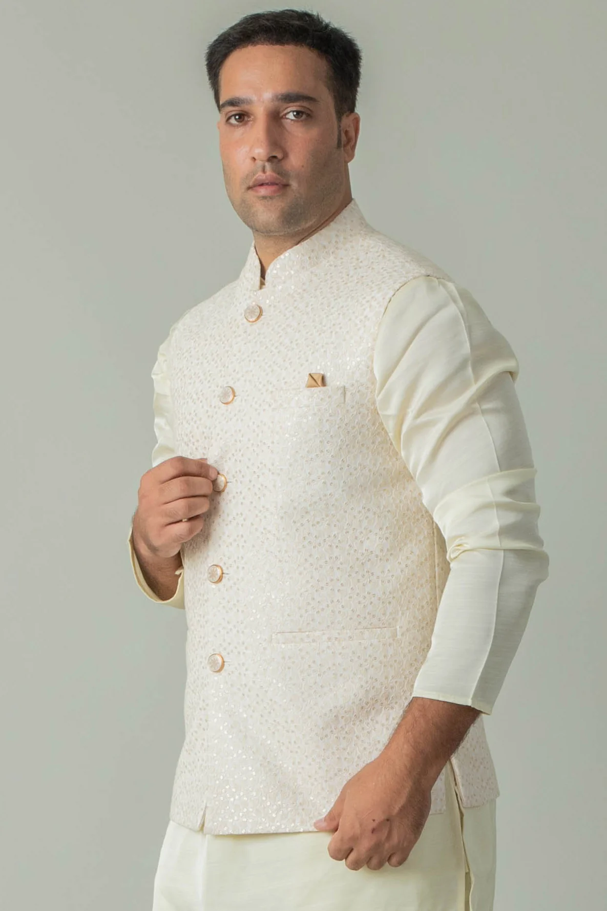 MLS EMBROIDERED JAWAHAR JACKET