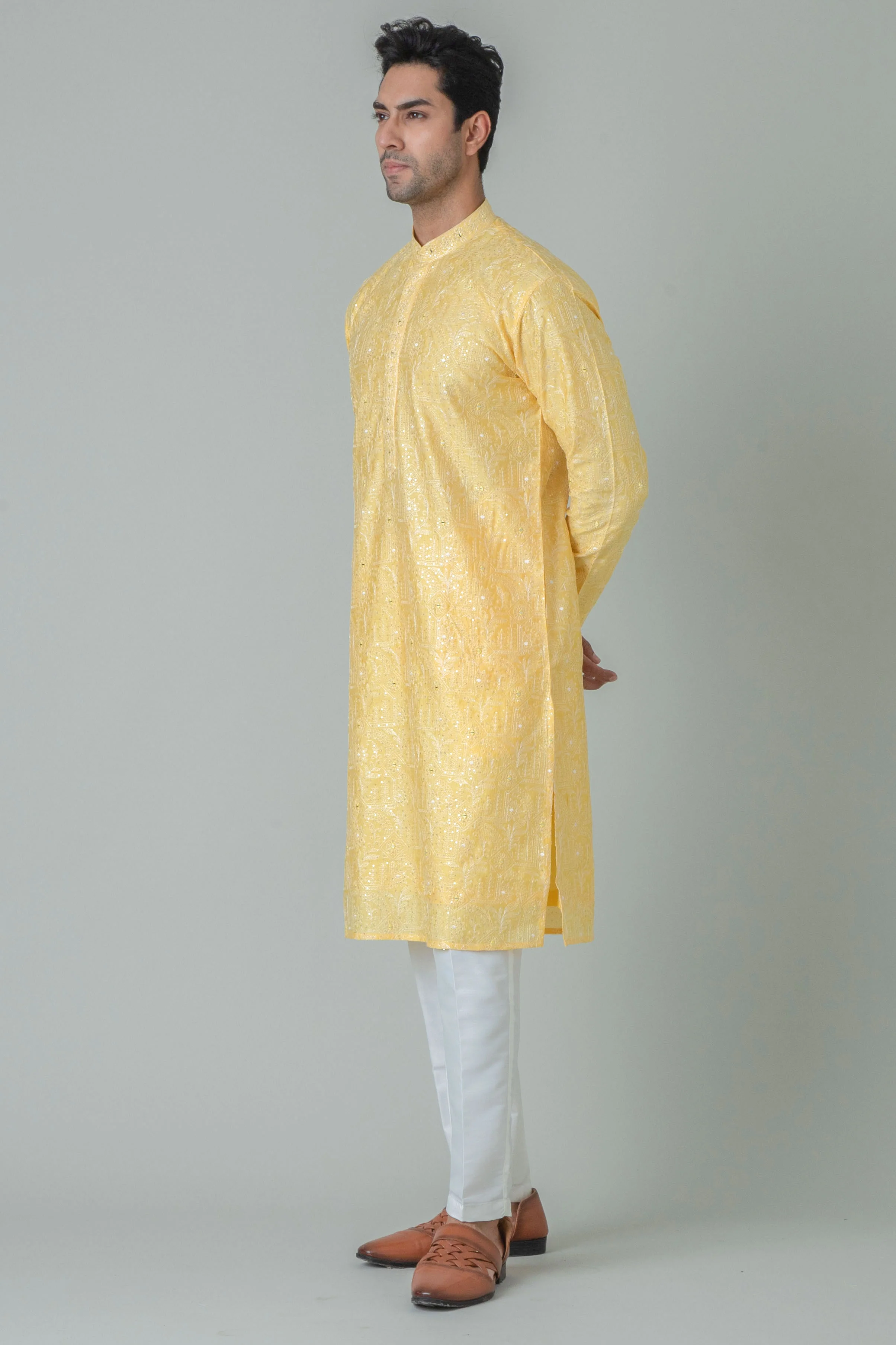 MLS  KURTA PAJAMA WITH STOLE