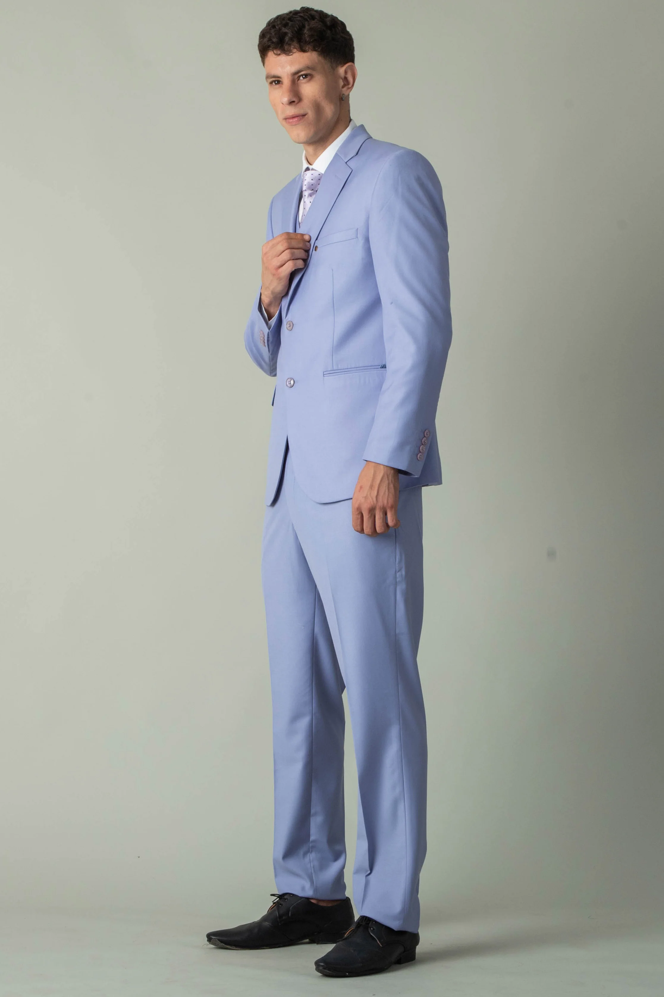 MLS BUSINESS PLAIN SUIT 3PCS