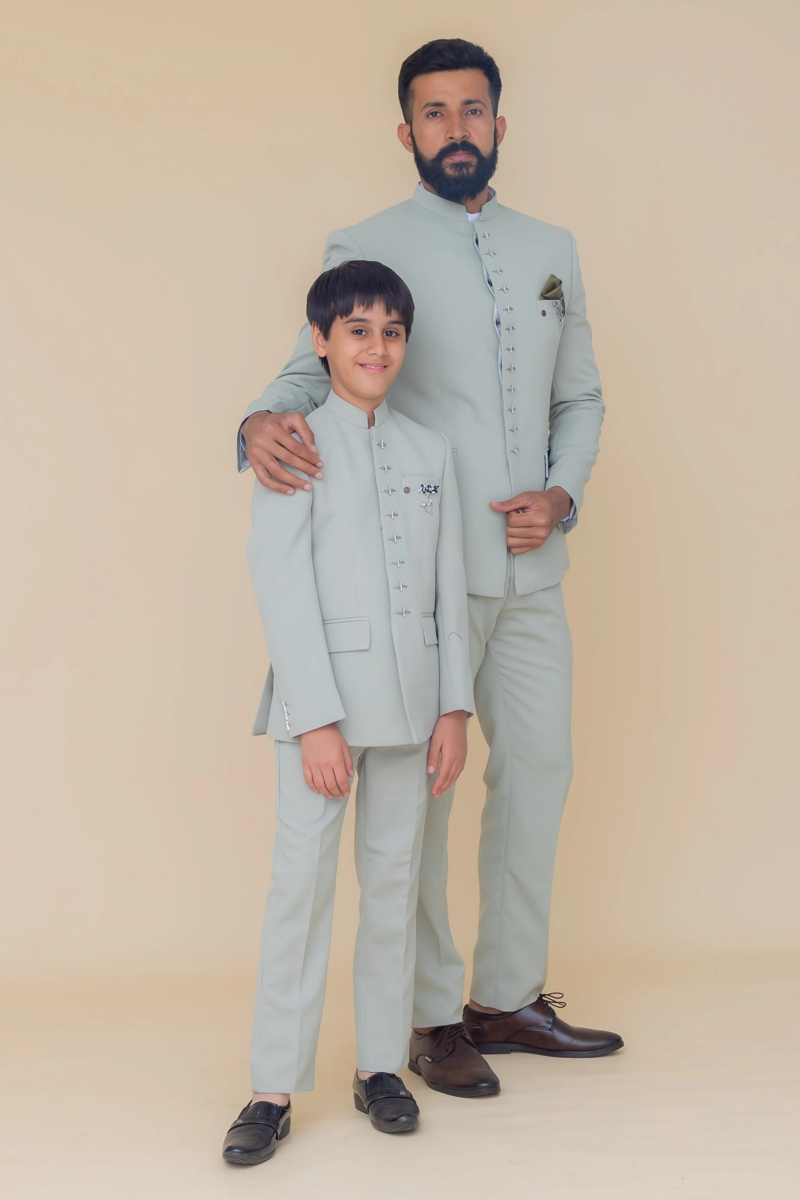 MLS PLAIN JODHPURI SUIT 2PCS