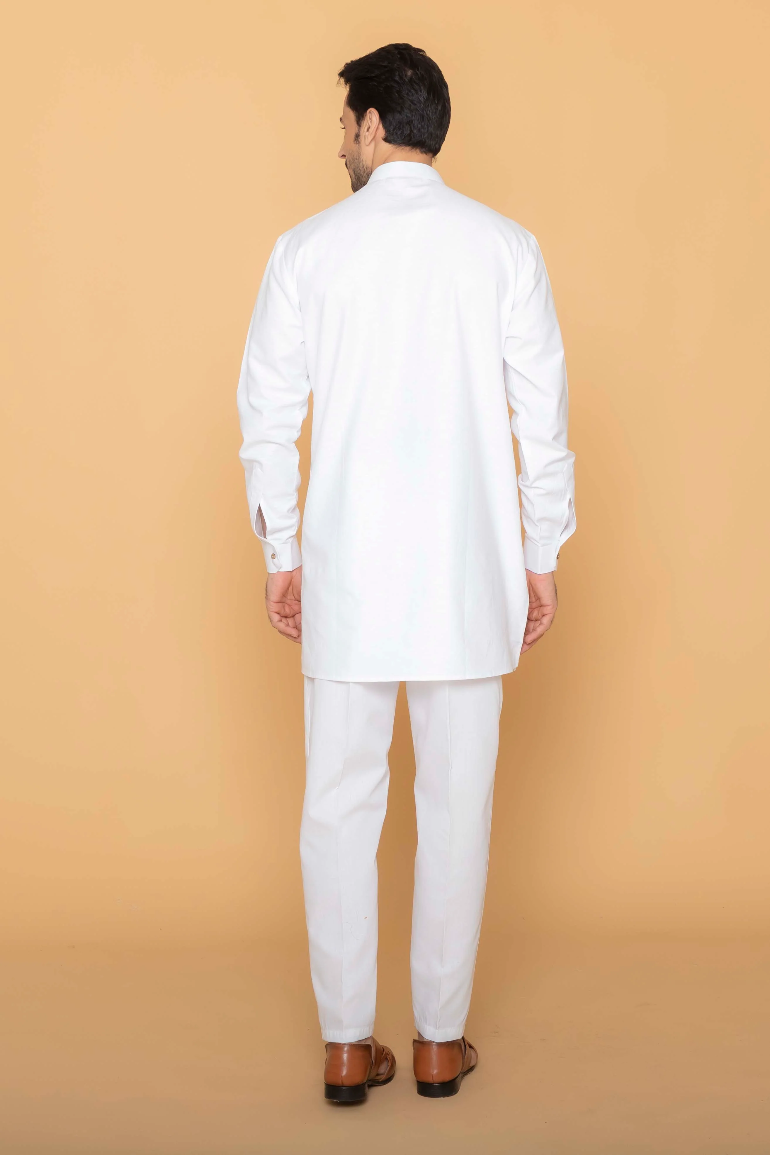 MLS COTTON KURTA ( MID LENGTH)