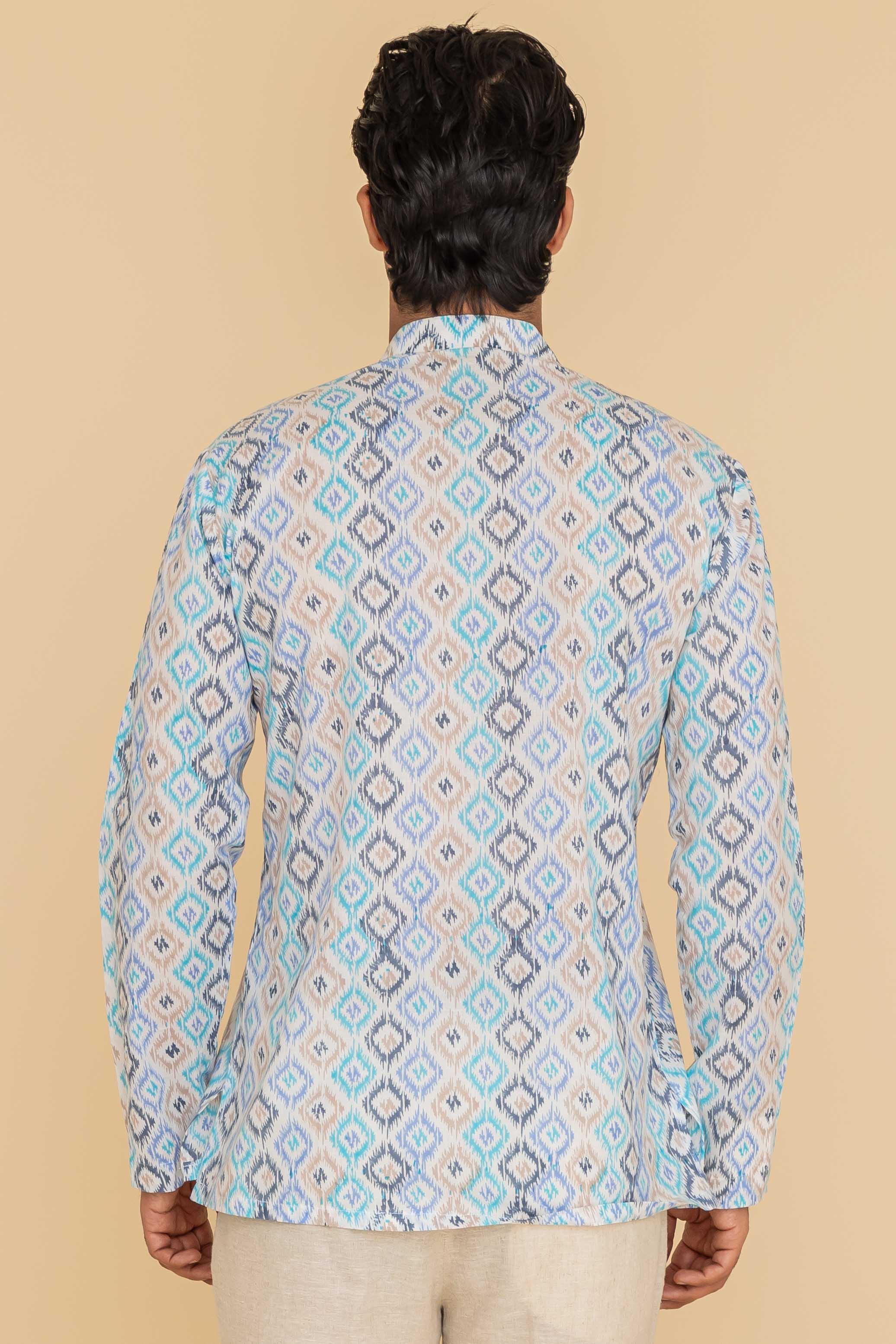 MLS SHORT KURTA FULL SLEEVES