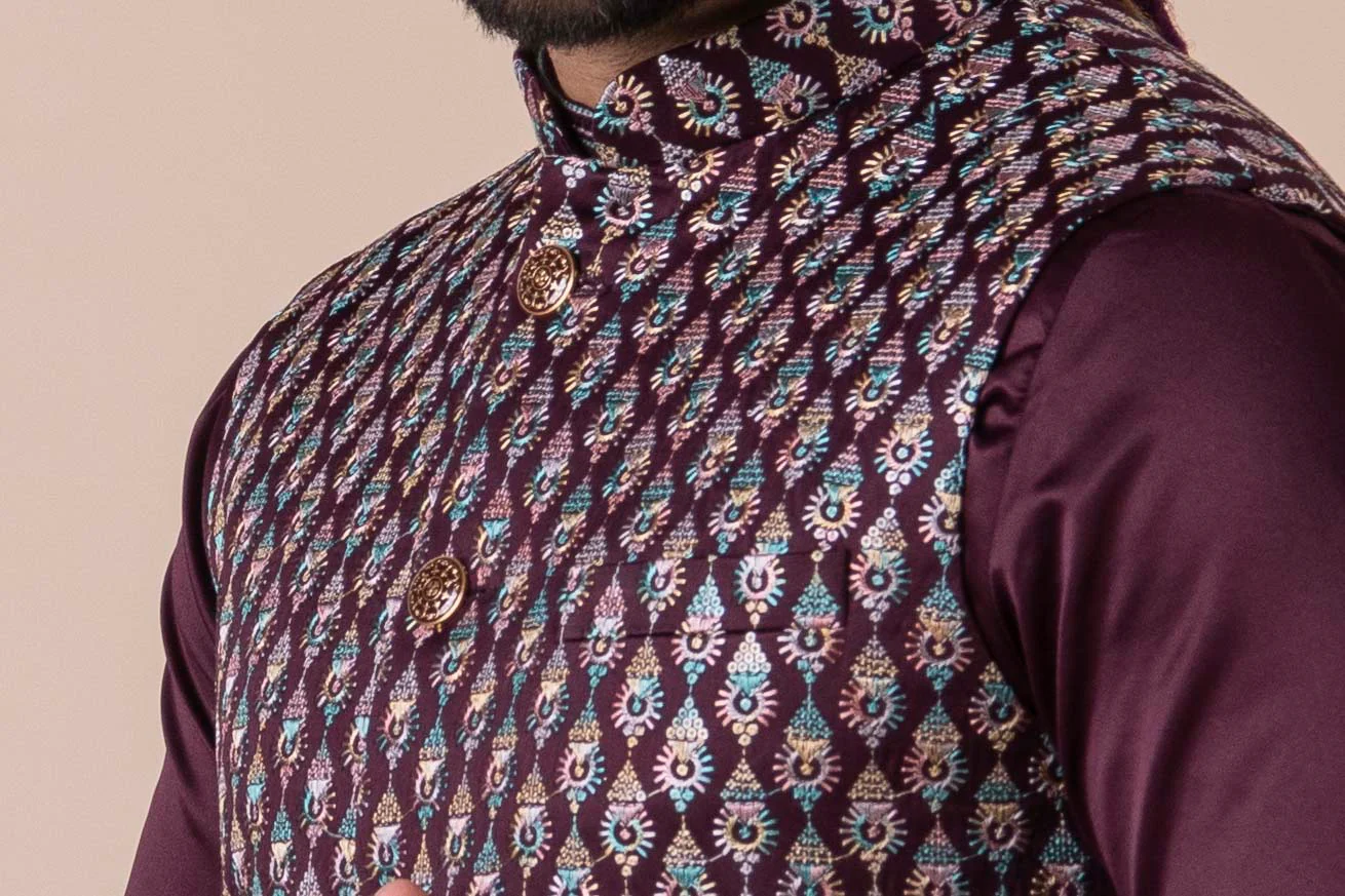 MLS KURTA JAWAHAR SET
