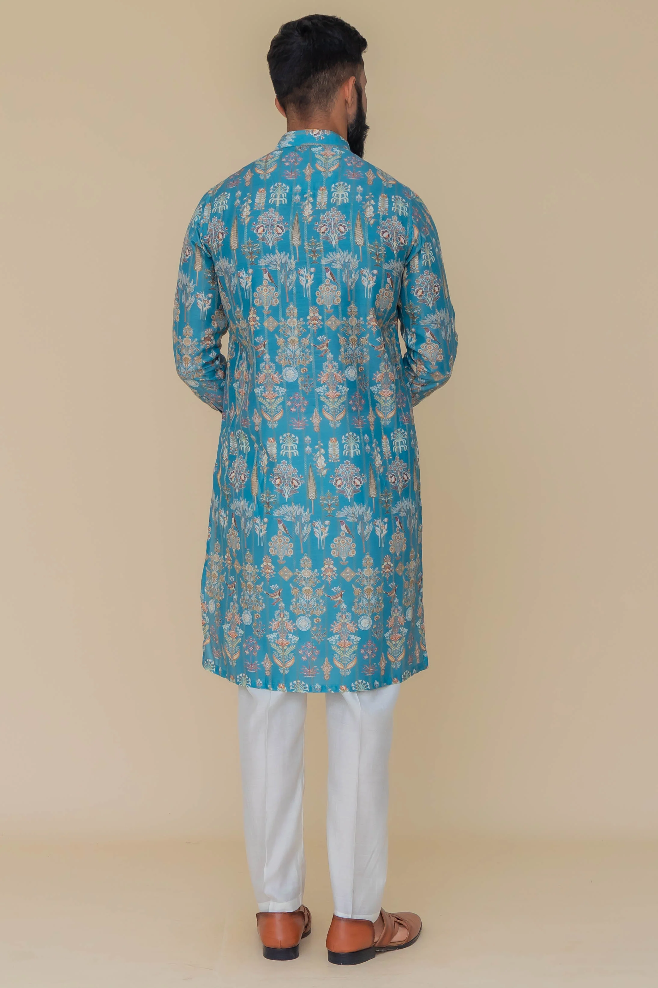 MLS PRINTED KURTA PAJAMA