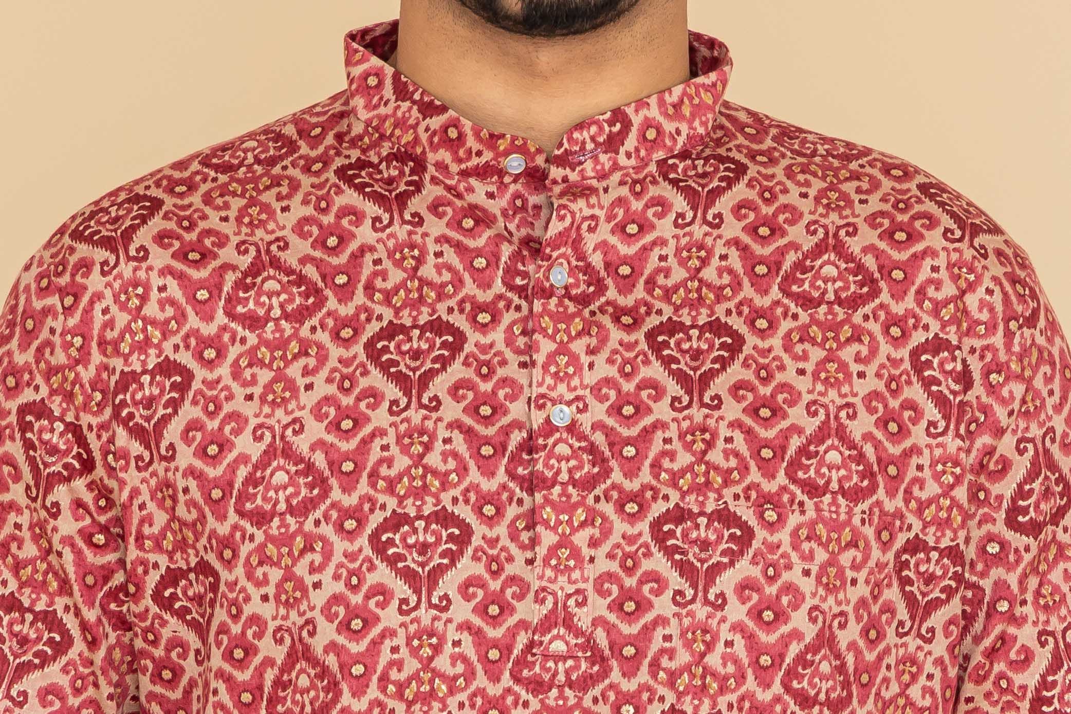 MLS SHORT KURTA FULL SLEEVES