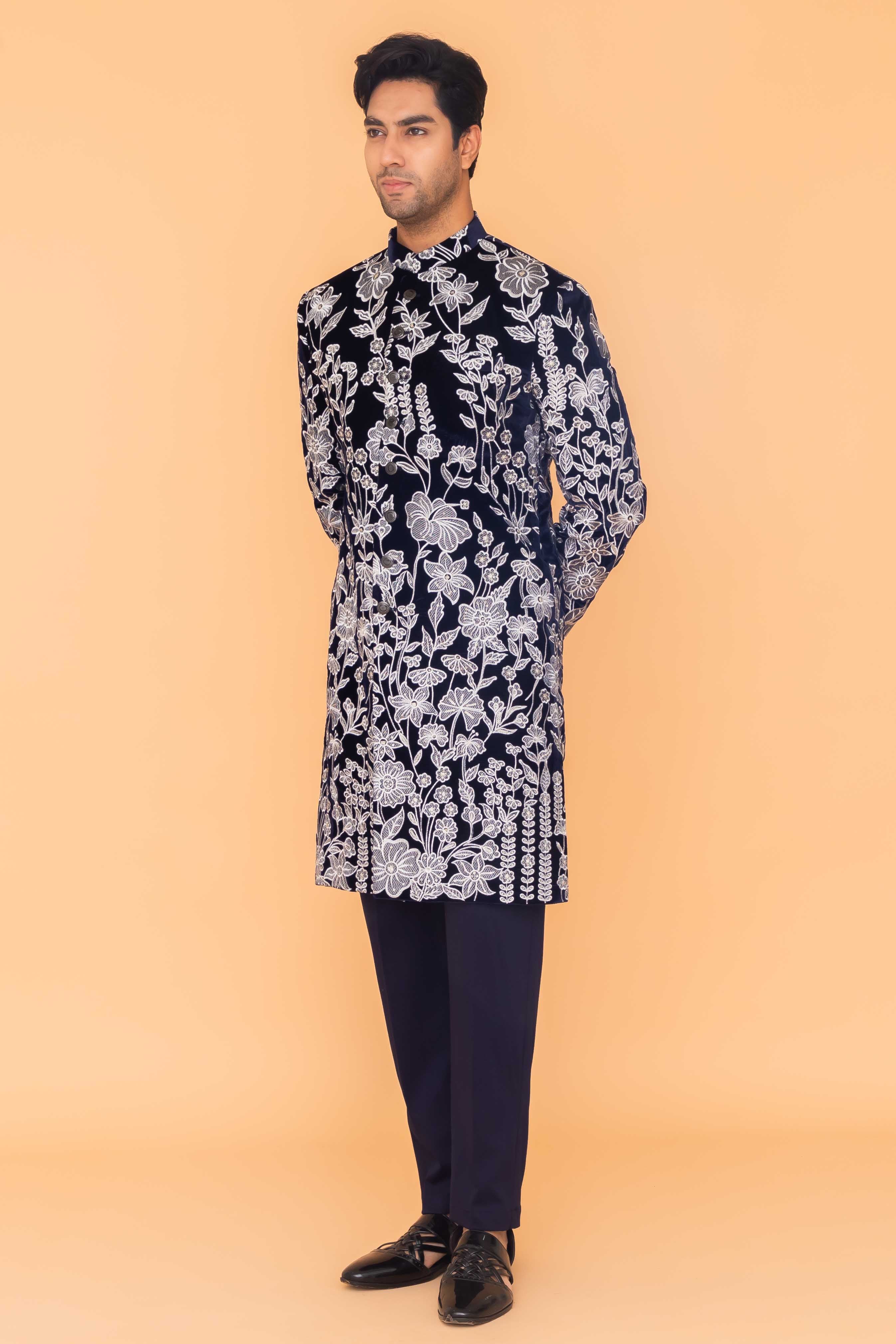 MLS VELVET INDO WESTERN 1PCS