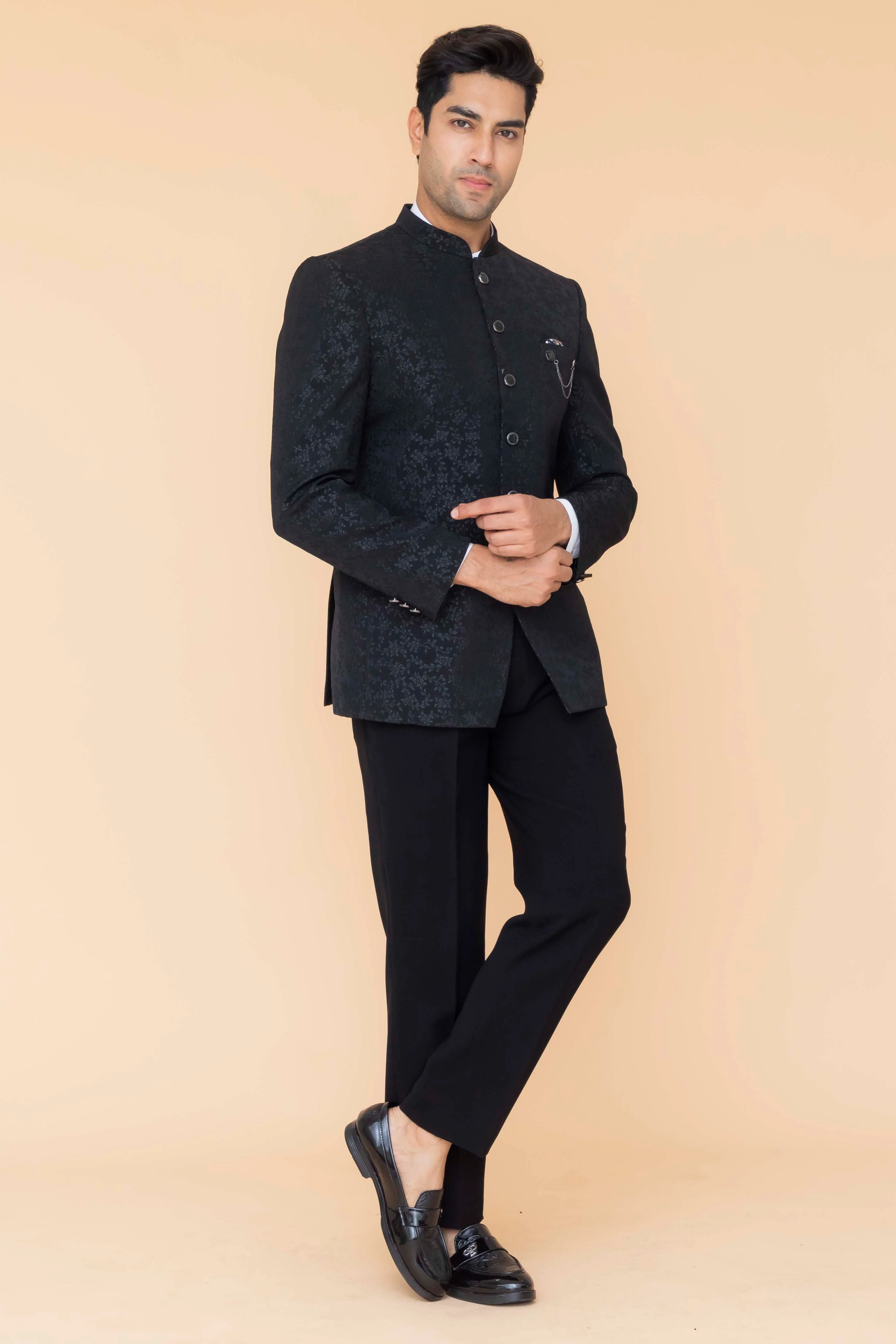 MLS PRINTED JODHPURI SUIT