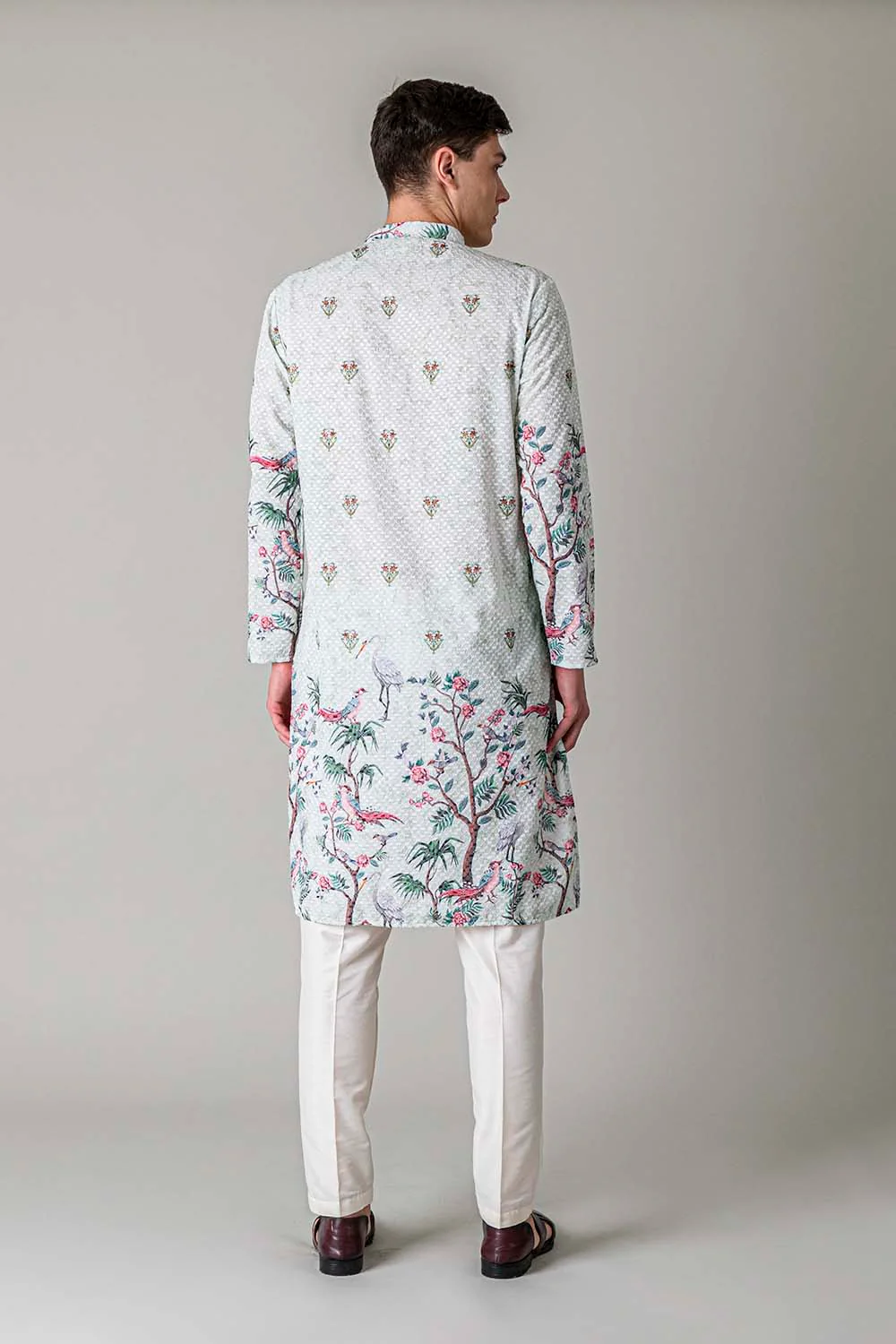 MLS PRINTED KURTA PAJAMA