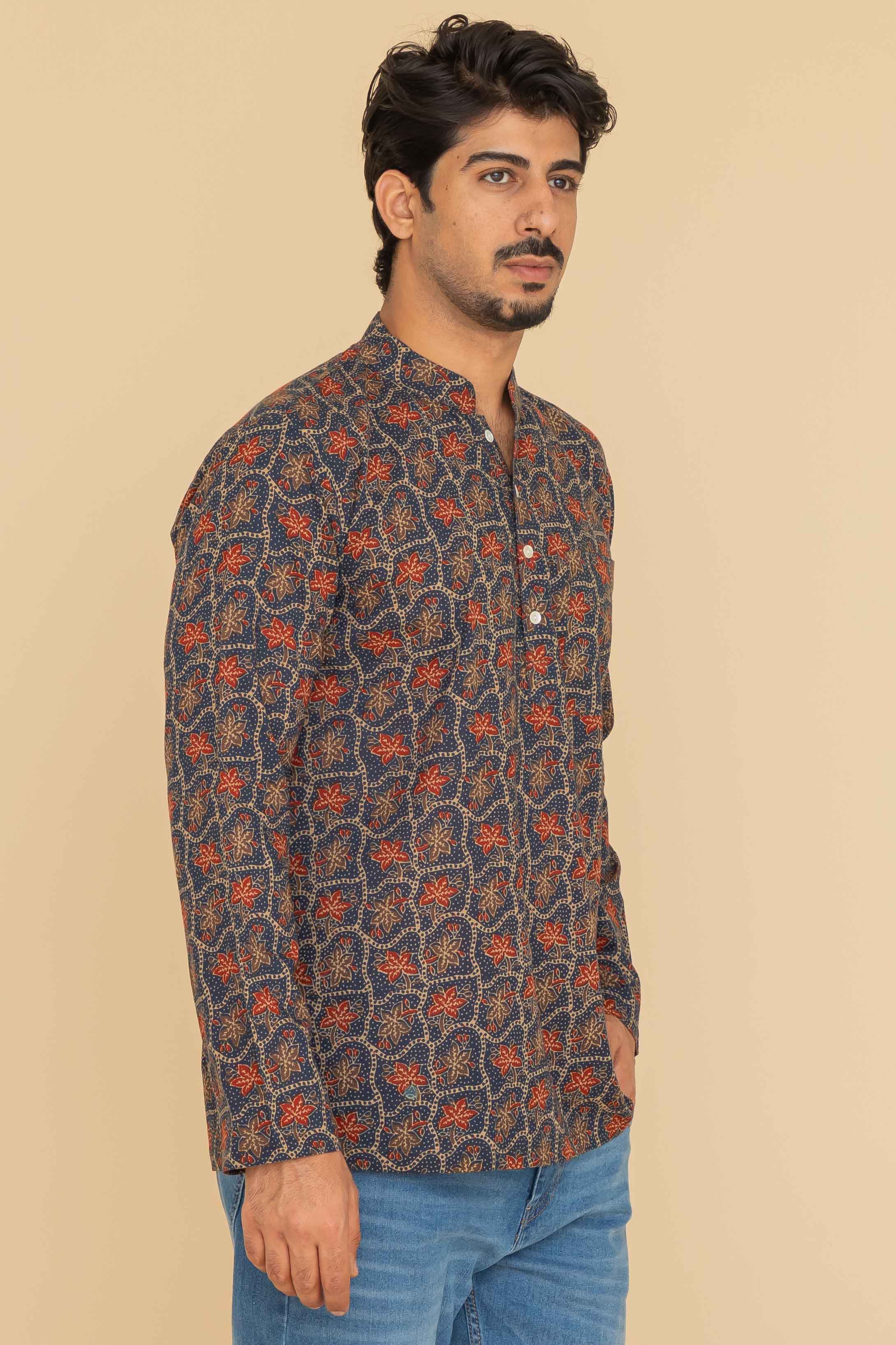 MLS SHORT KURTA FULL SLEEVES