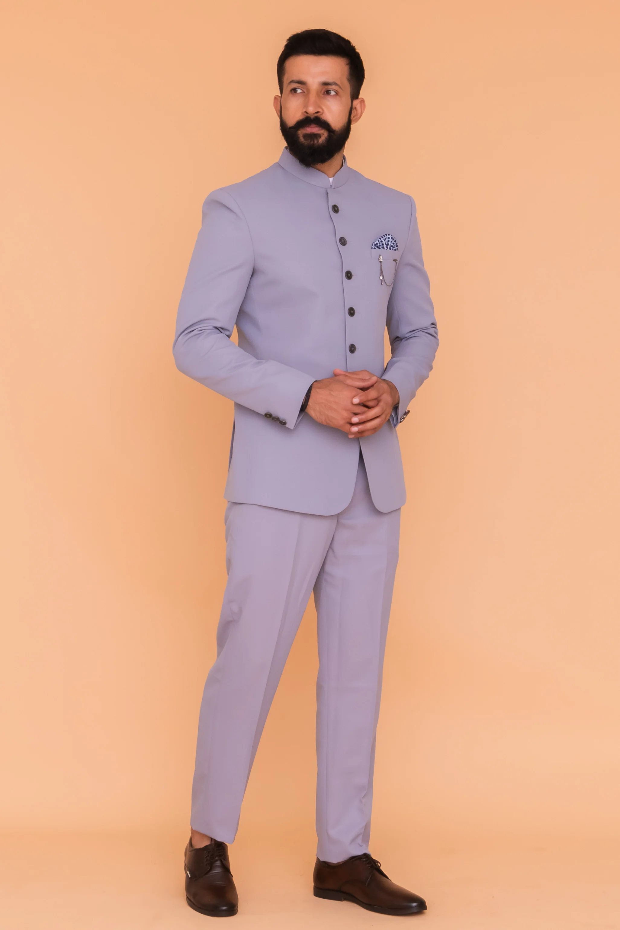 MLS PLAIN JODHPURI SUIT