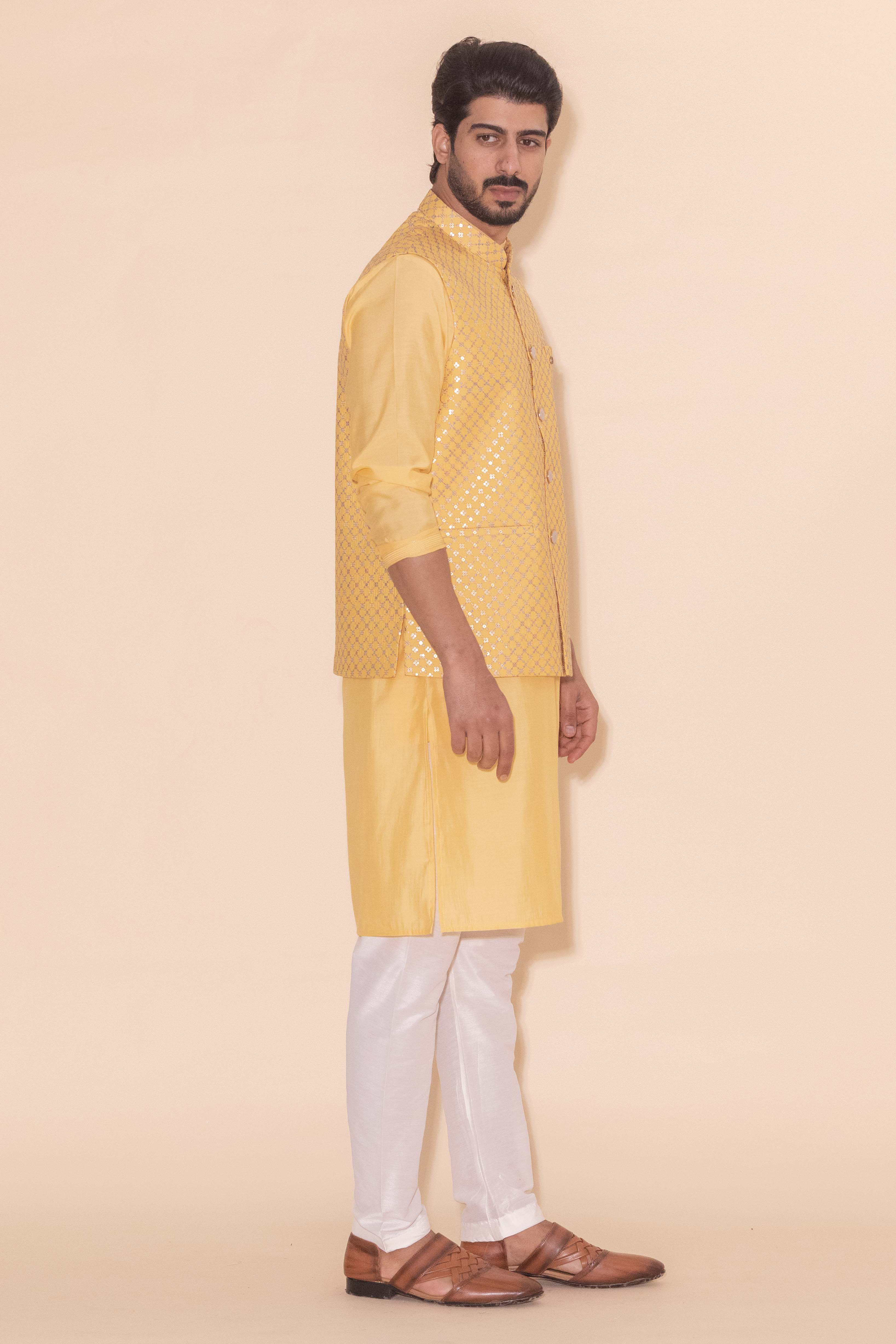 MLS KURTA JAWAHAR SET