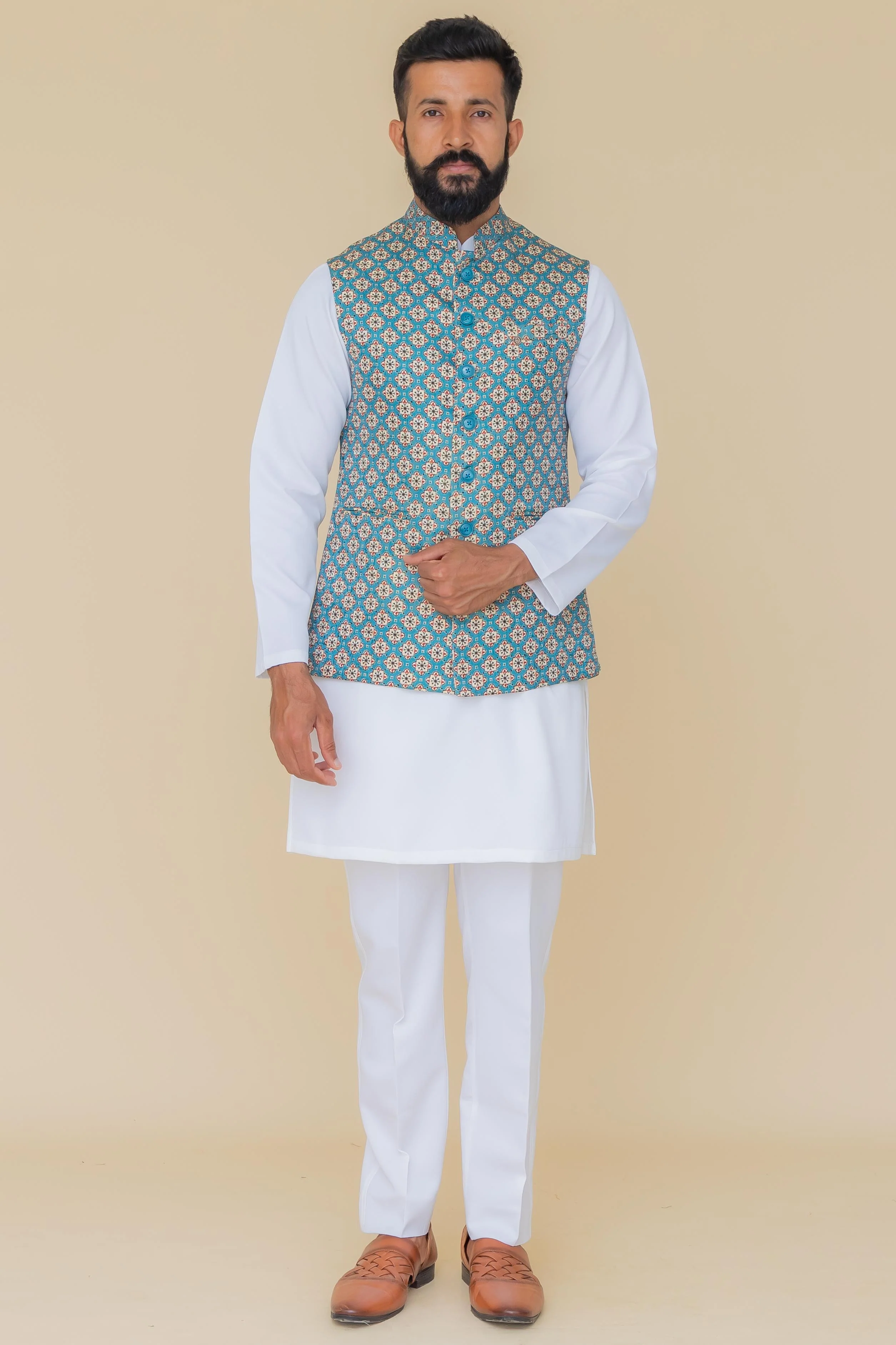 MLS PRINTED JAWAHAR JACKET