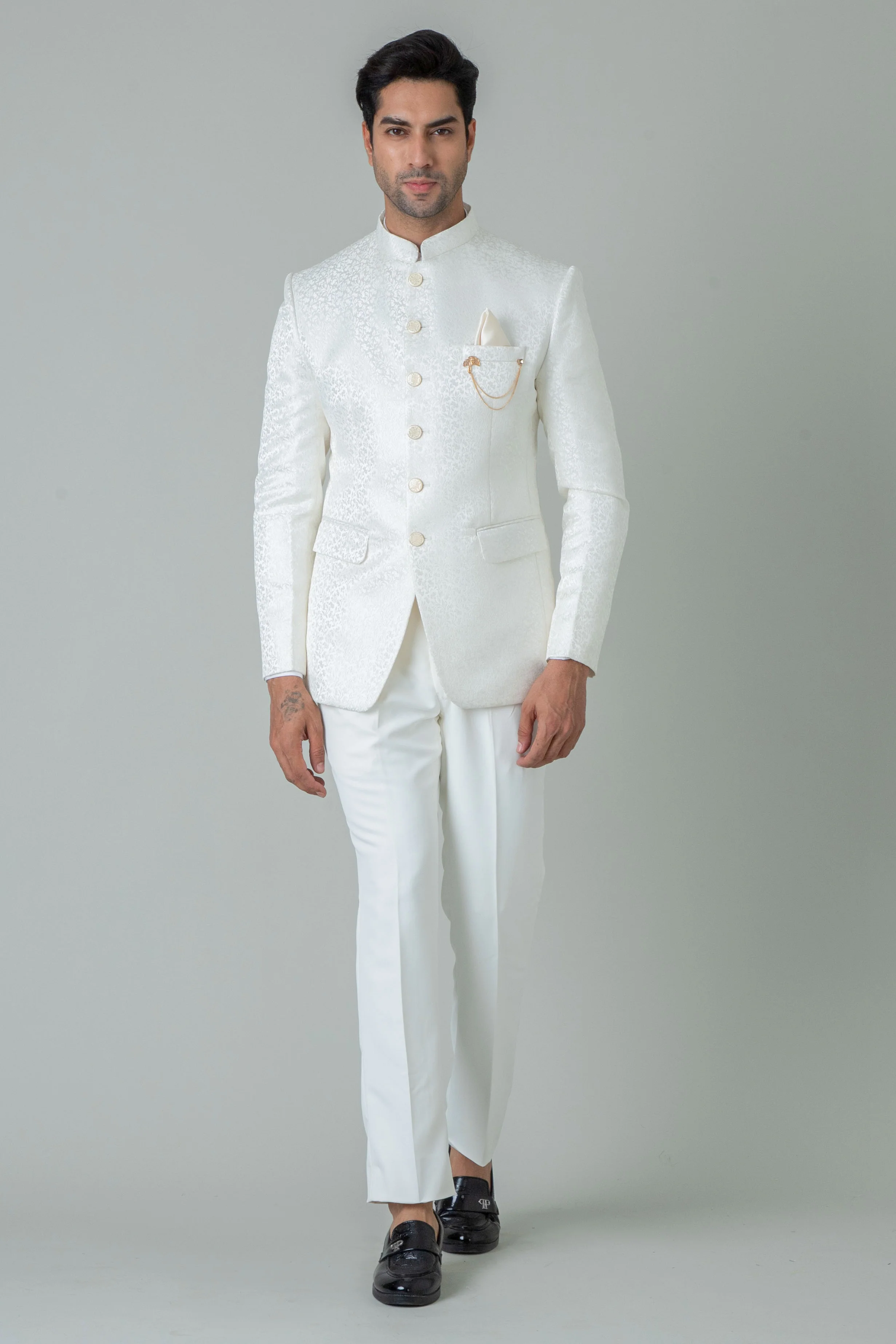 MLS PRINTED JODHPURI SUIT