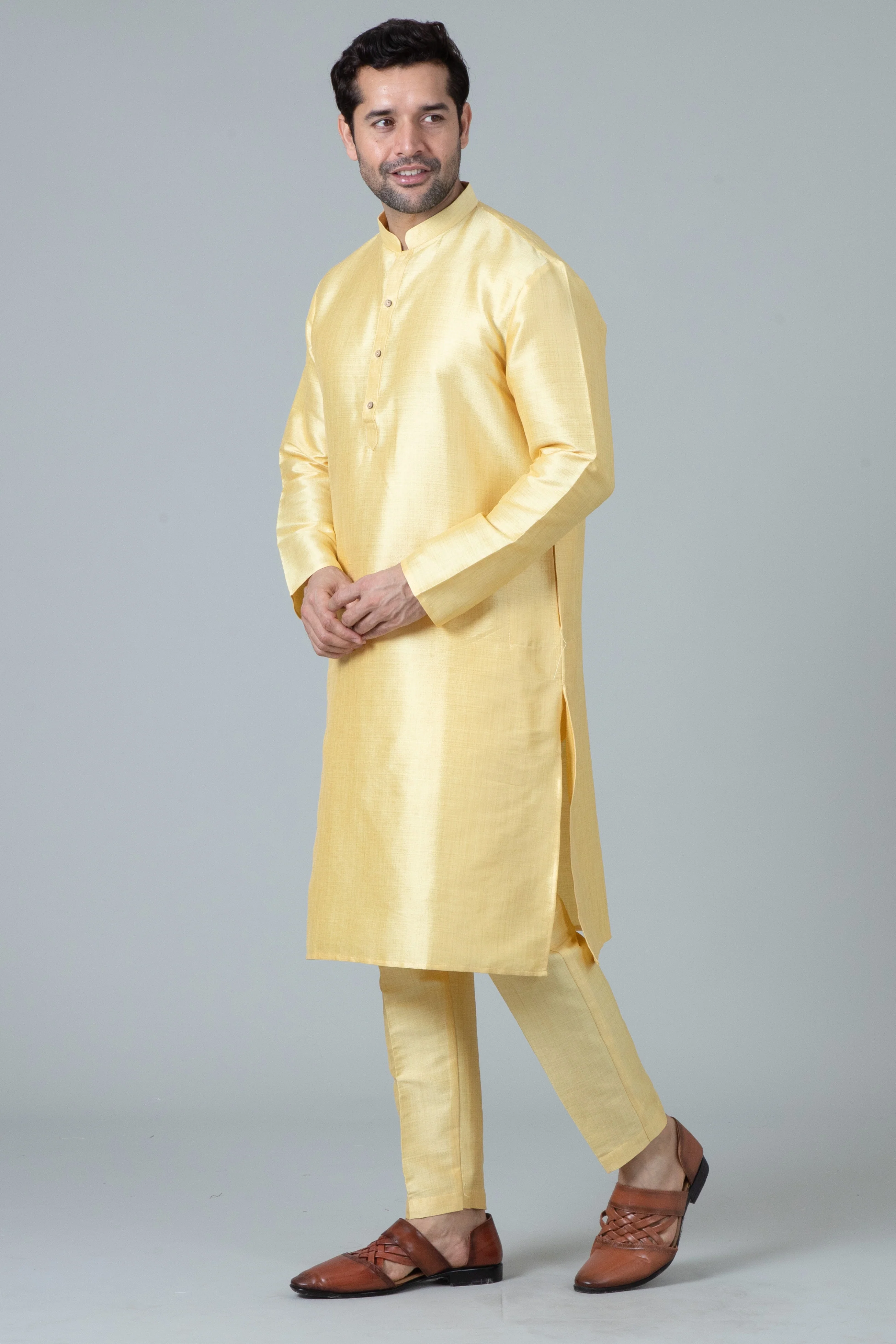MLS SILK KURTA PAJAMA