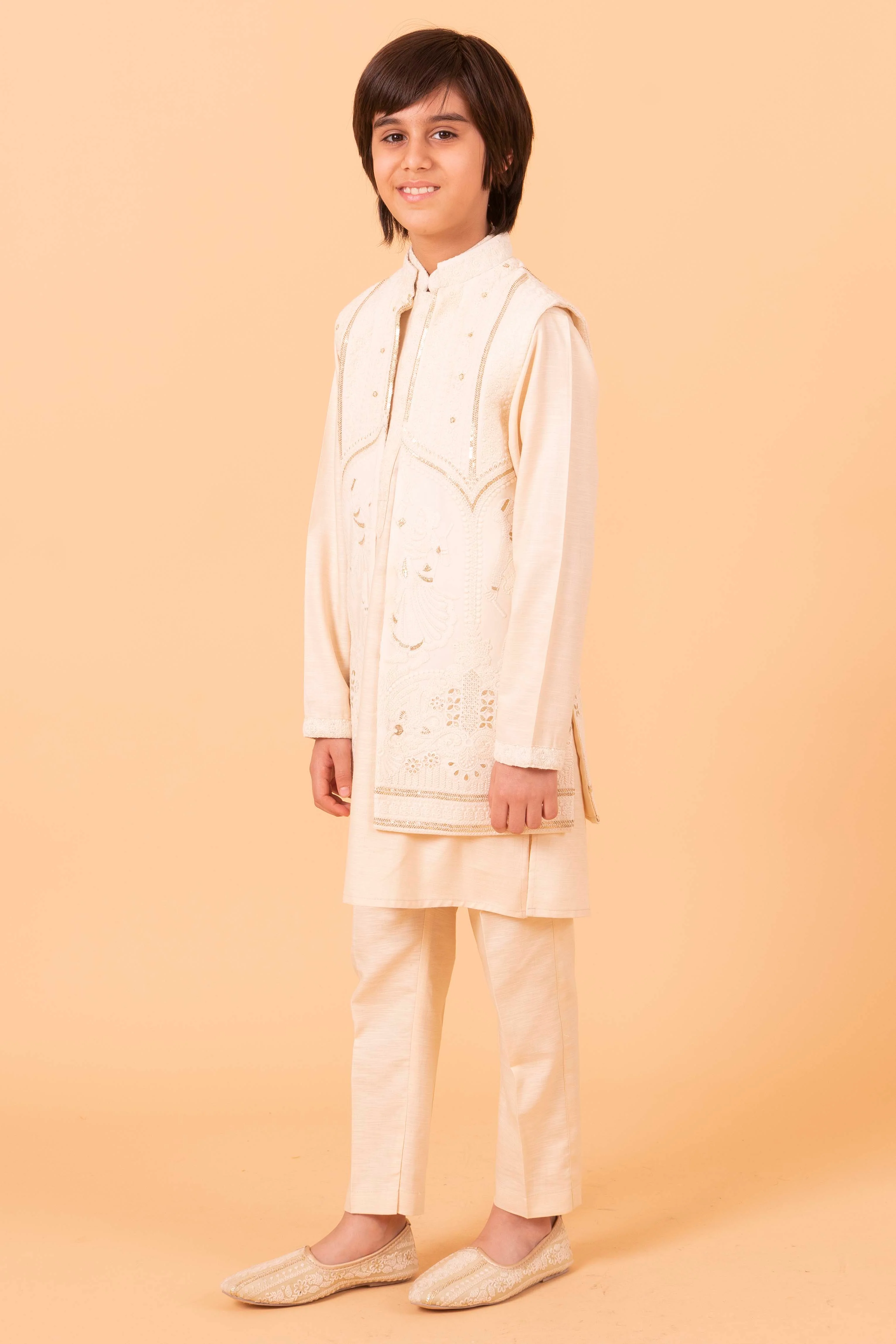 MLS KIDS KURTA JAWAHAR SET