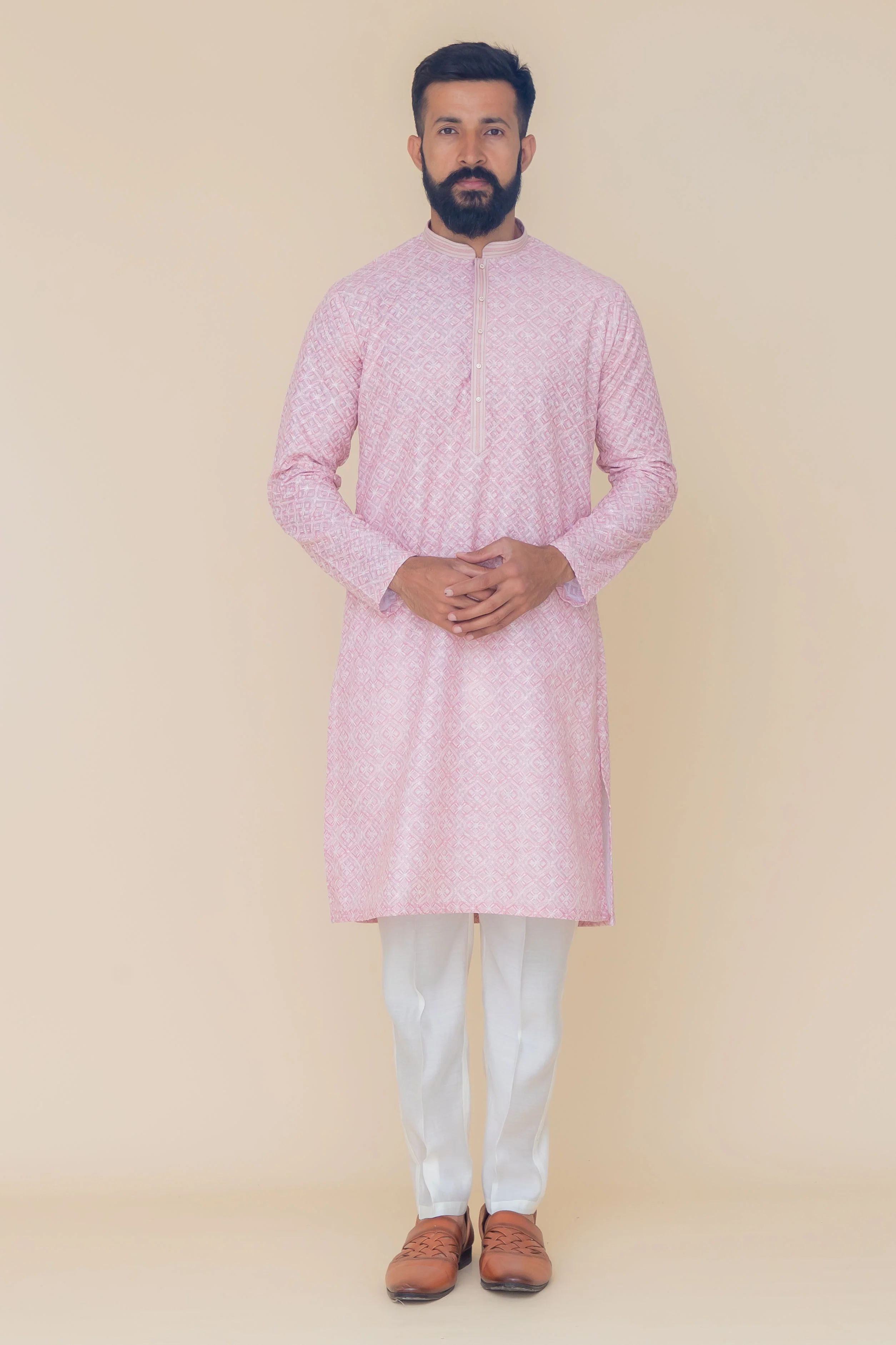MLS PRINTED KURTA PAJAMA