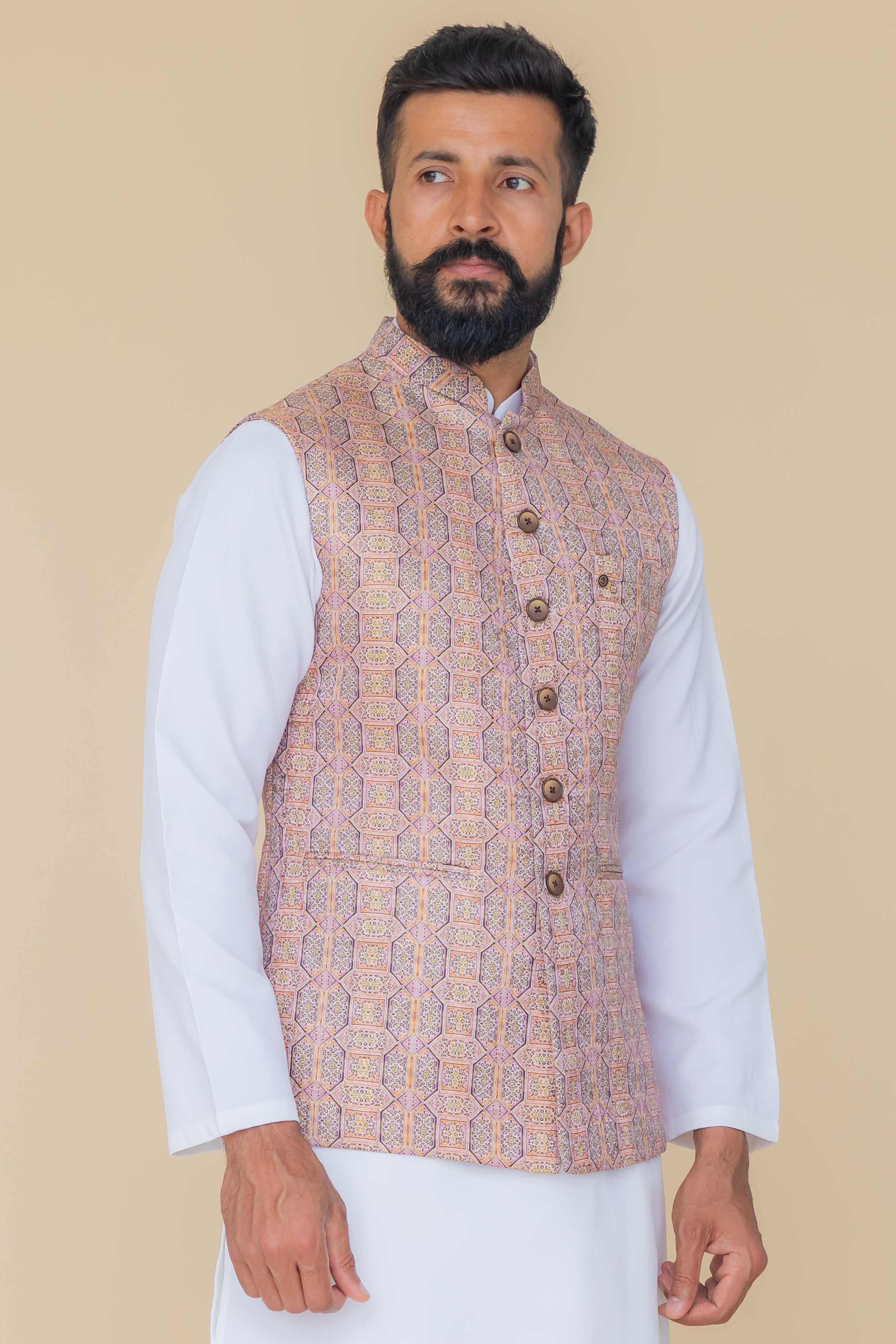 MLS PRINTED JAWAHAR JACKET