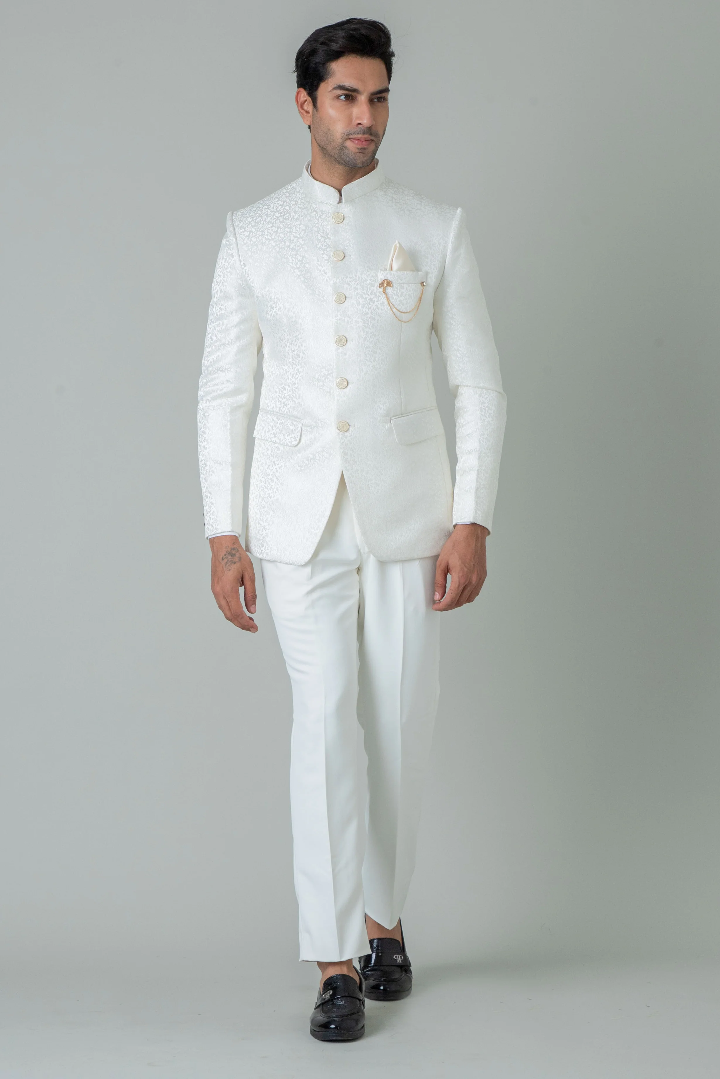 MLS PRINTED JODHPURI SUIT