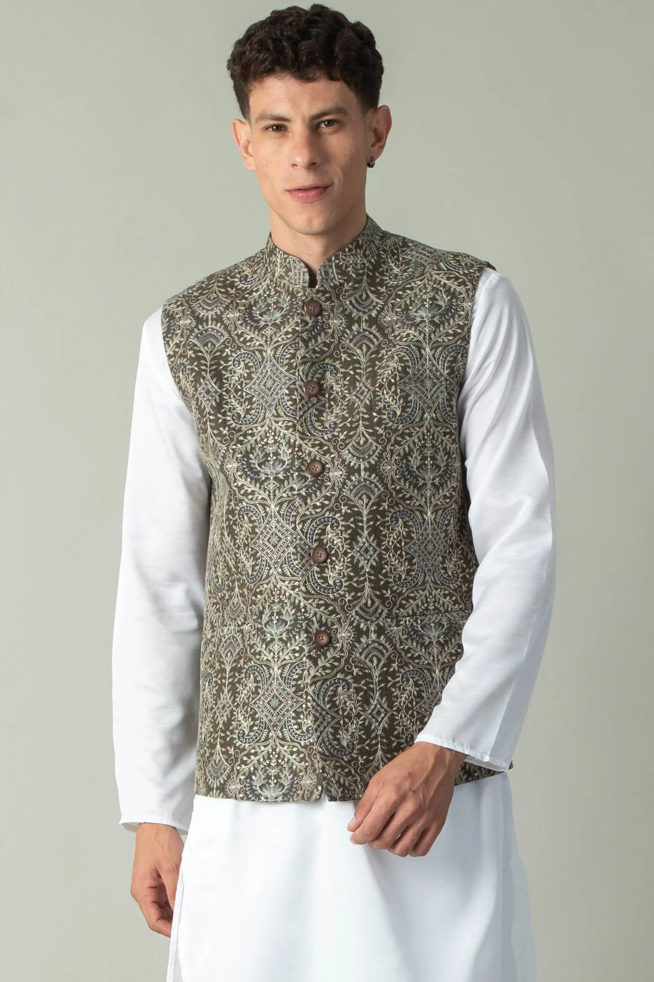 MLS EMBROIDERED JAWAHAR JACKET