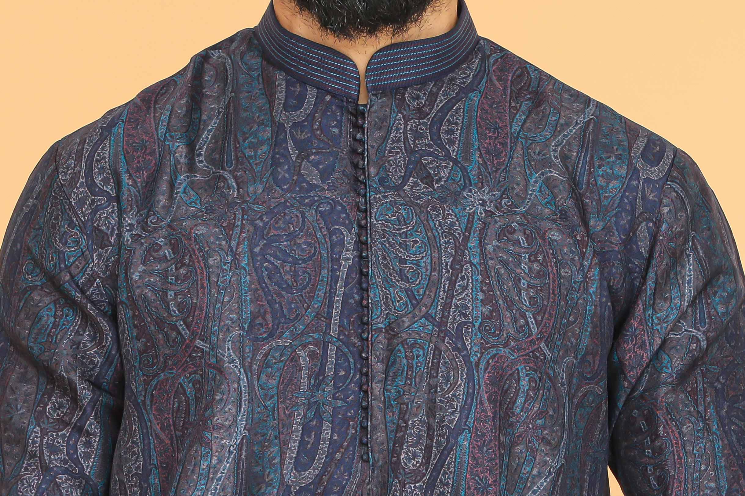 MLS SILK KURTA PAJAMA