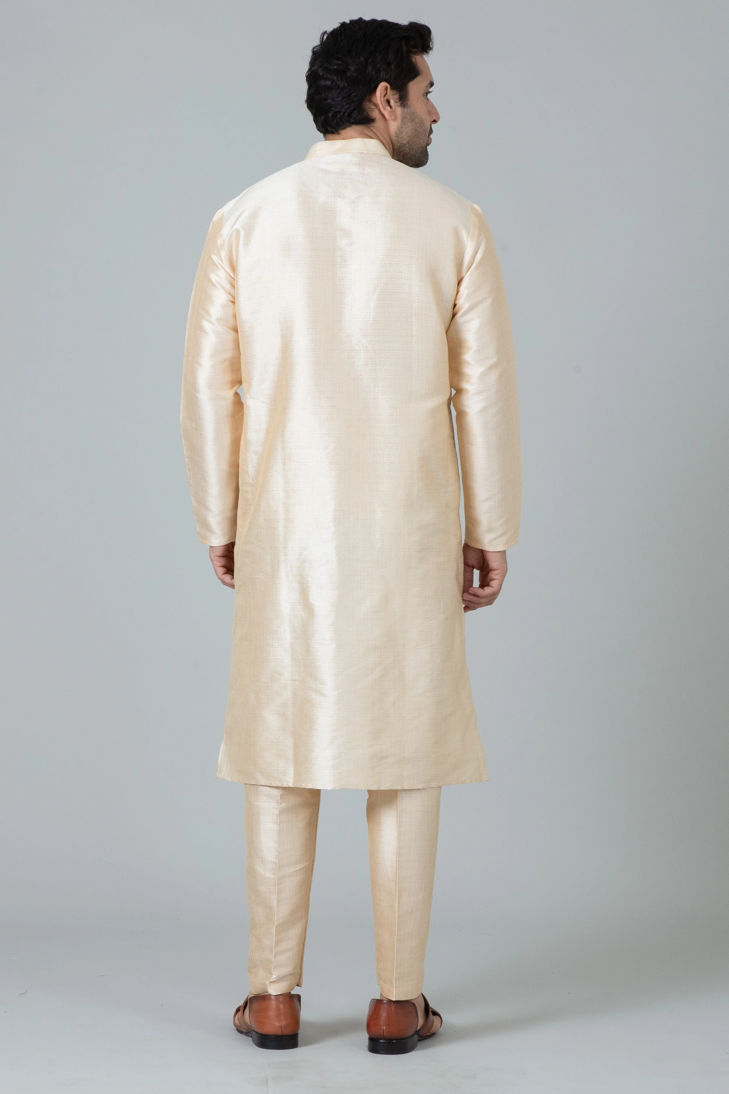 MLS SILK KURTA PAJAMA