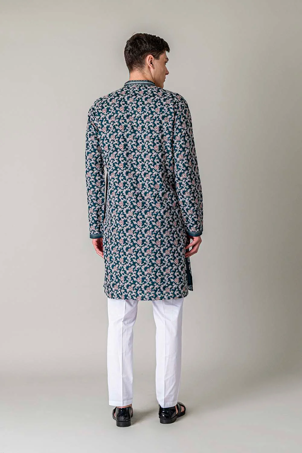 MLS PRINTED KURTA PAJAMA