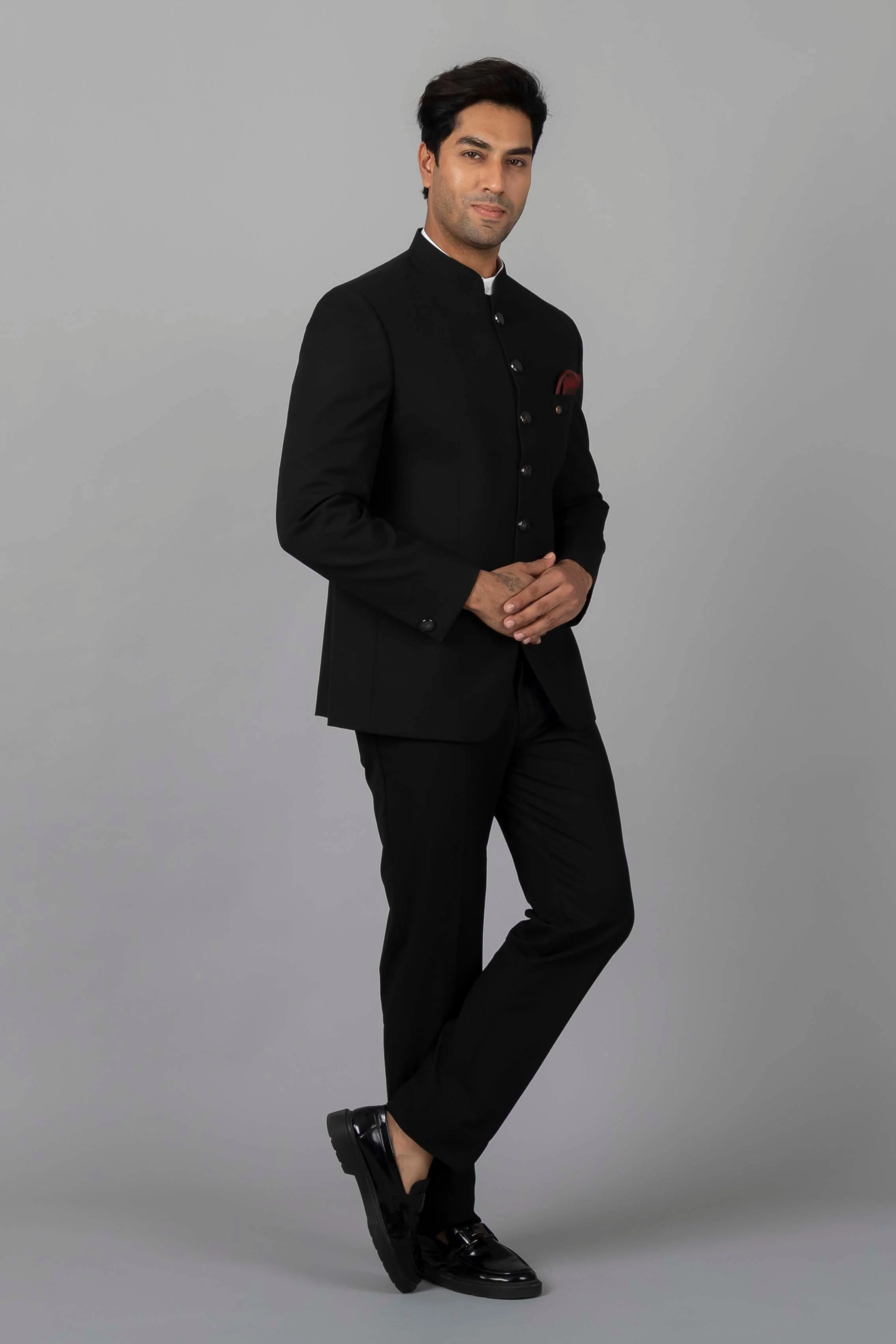 MLS PLAIN JODHPURI SUIT